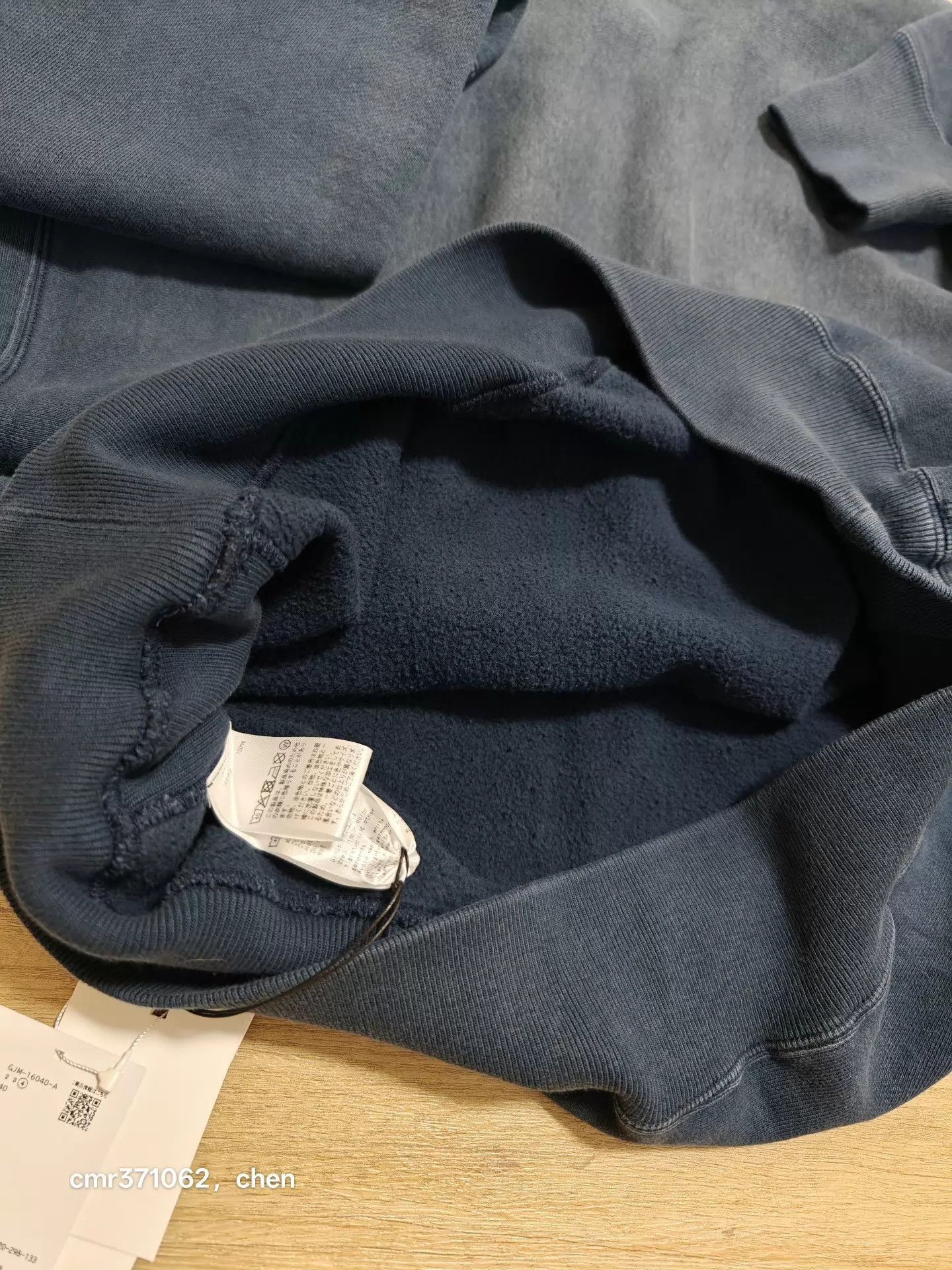 A.P.C. Blue Long Sleeve Half-Zip Collar Sweatshirt Size US M / EU 48-50 / 2 - 7 Thumbnail