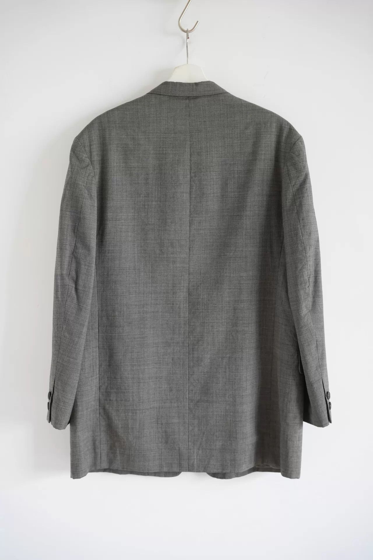 Yohji Yamamoto Gray Tailored Light Jacket - Size S Size US S / EU 44-46 / 1 - 2 Thumbnail
