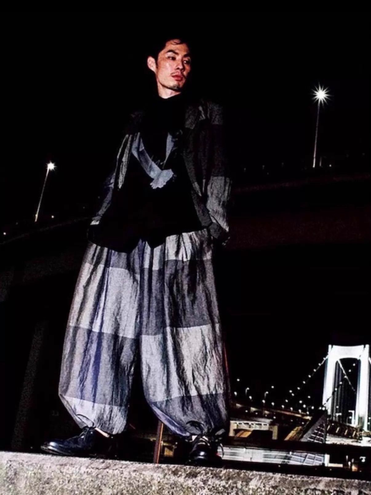 Yohji Yamamoto Multi Checkered Long Coat - Size M Size US M / EU 48-50 / 2 - 6 Thumbnail