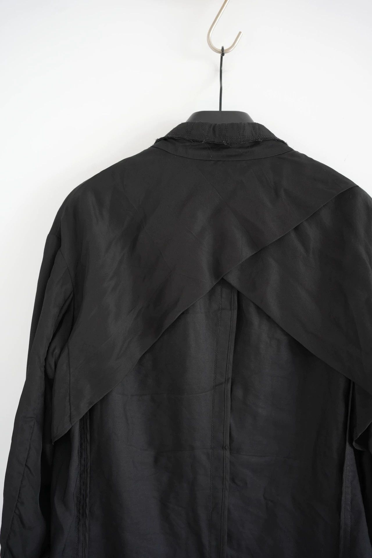 Ziggy Chen Black Layered Blazer Jacket with Button Details Size US S / EU 44-46 / 1 - 5 Thumbnail