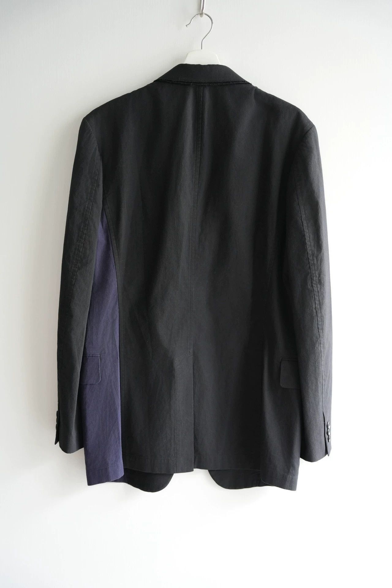 Yohji Yamamoto Two-Tone Multi Color Blazer Jacket Size L Size US L / EU 52-54 / 3 - 2 Thumbnail
