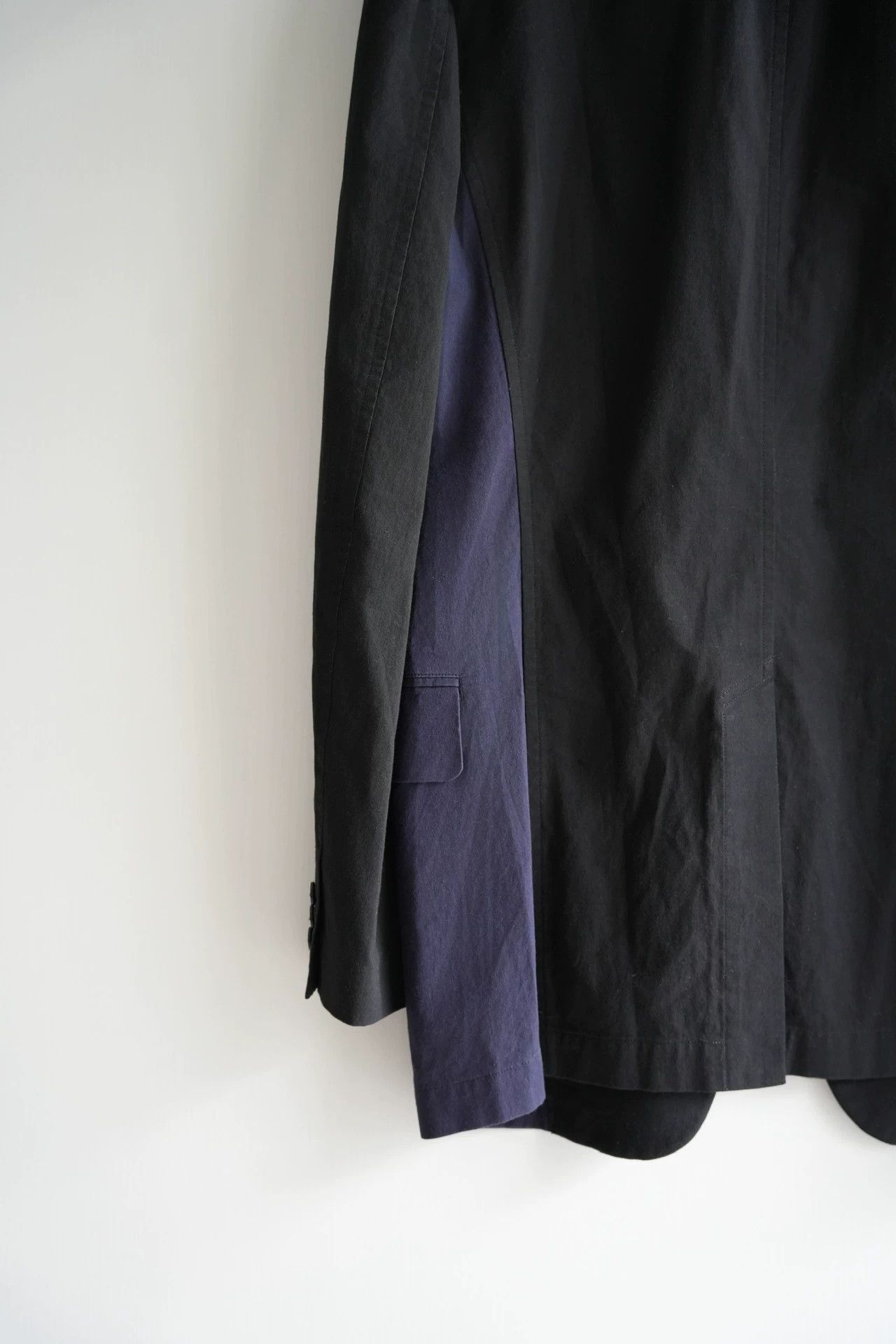 Yohji Yamamoto Two-Tone Multi Color Blazer Jacket Size L Size US L / EU 52-54 / 3 - 6 Thumbnail