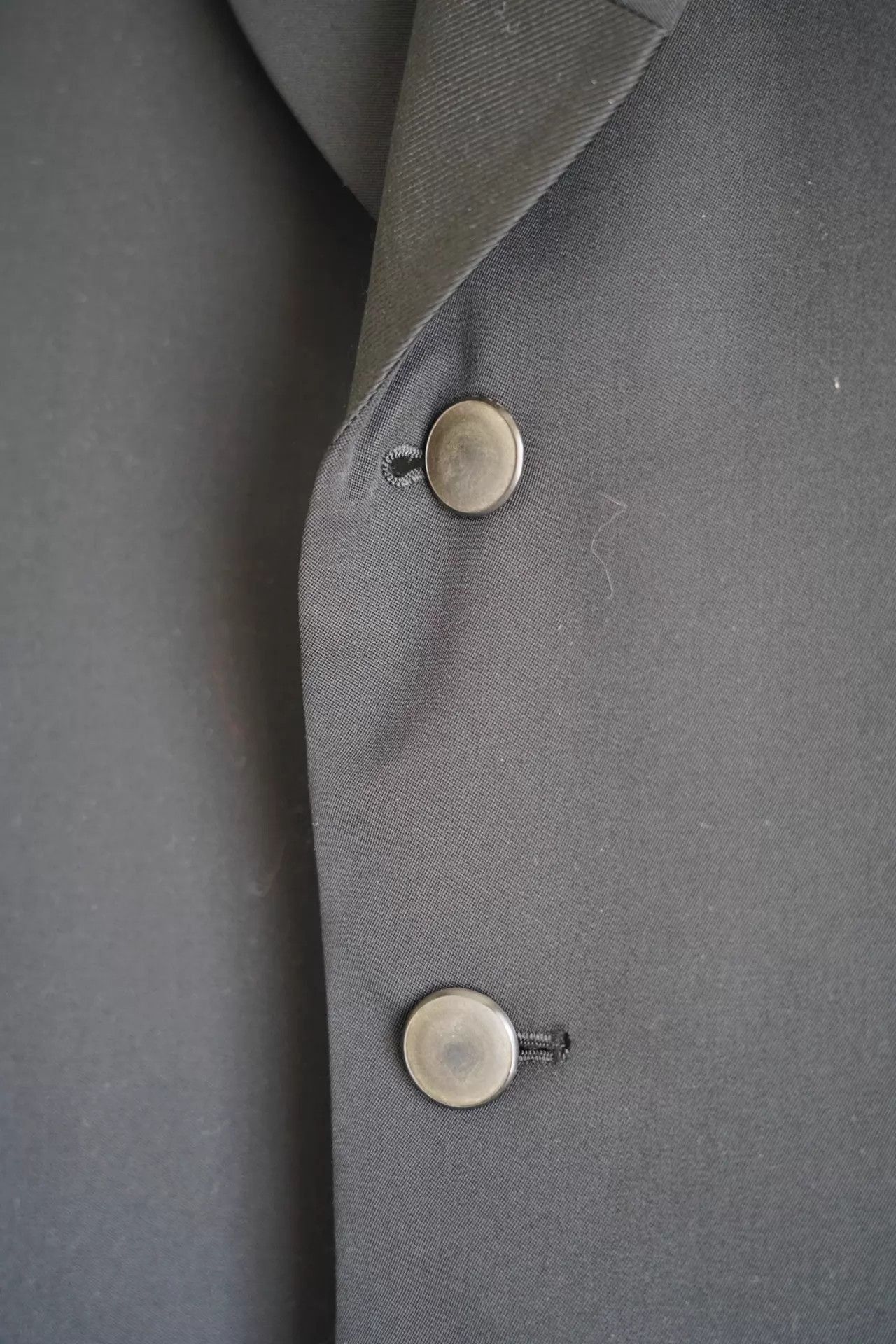 Yohji Yamamoto Black Single-Breasted Blazer - Size S Size US S / EU 44-46 / 1 - 4 Thumbnail