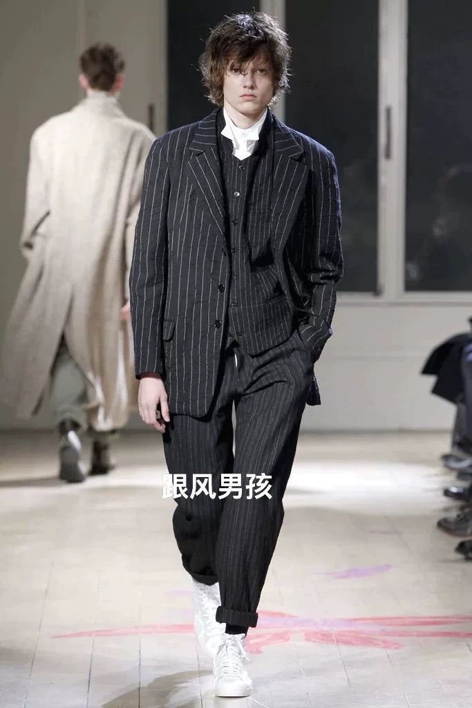 Yohji Yamamoto Striped Multi Blazer - Size S Size US S / EU 44-46 / 1 - 3 Thumbnail