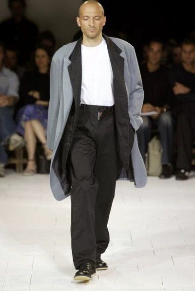 Yohji Yamamoto Gray Lightweight Button-Front Jacket Size US M / EU 48-50 / 2 - 3 Thumbnail
