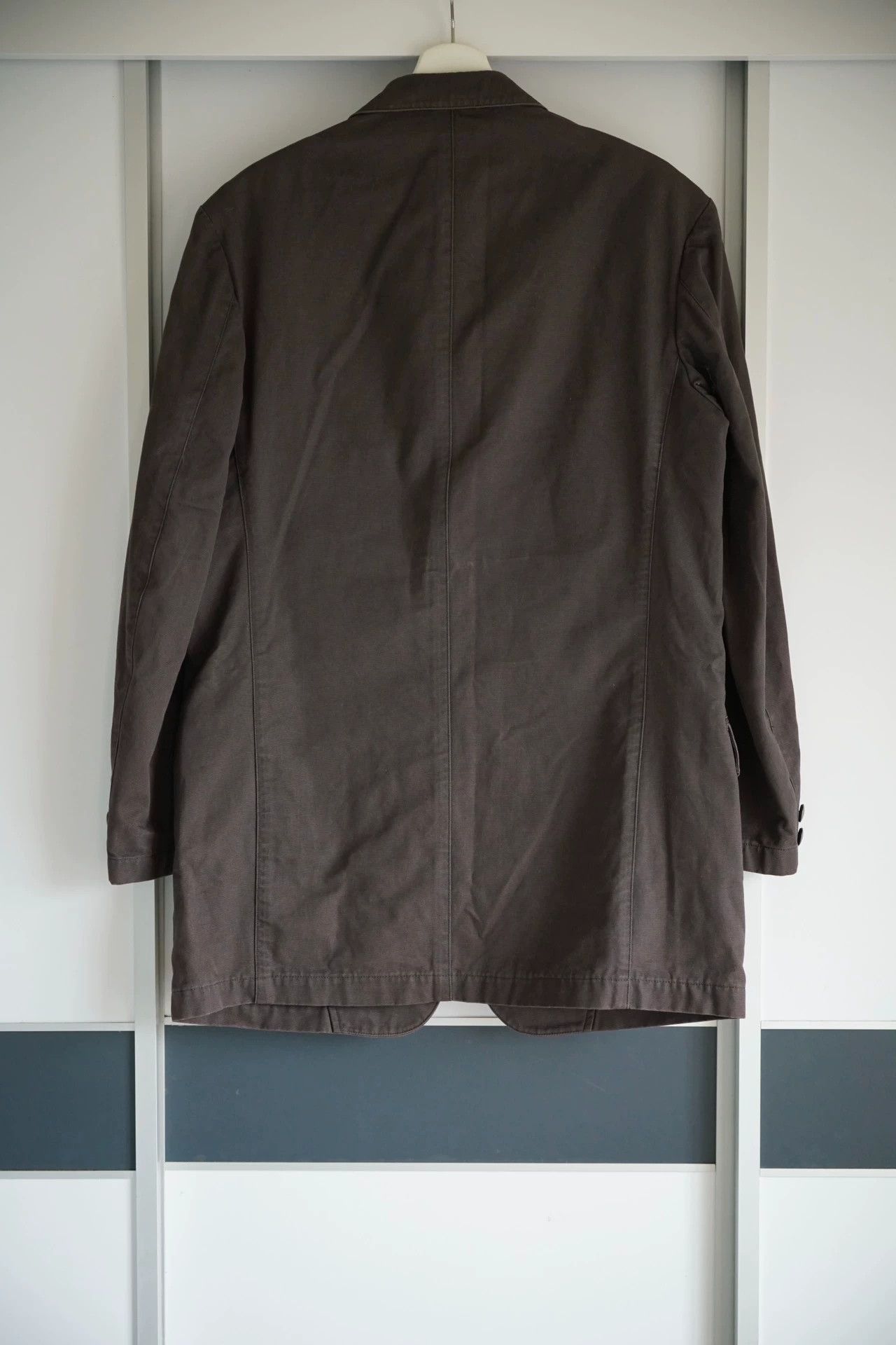 Yohji Yamamoto Gray Lightweight Button-Front Jacket Size US M / EU 48-50 / 2 - 2 Thumbnail