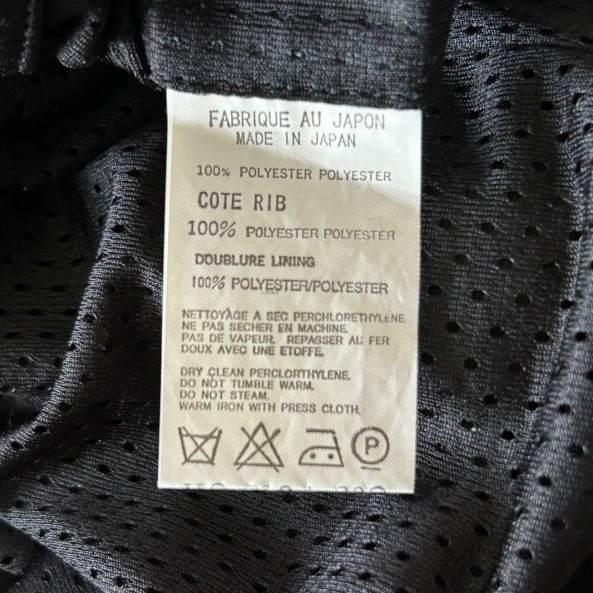 Yohji Yamamoto Black Zip-Up Light Jacket Size L Size US L / EU 52-54 / 3 - 6 Thumbnail
