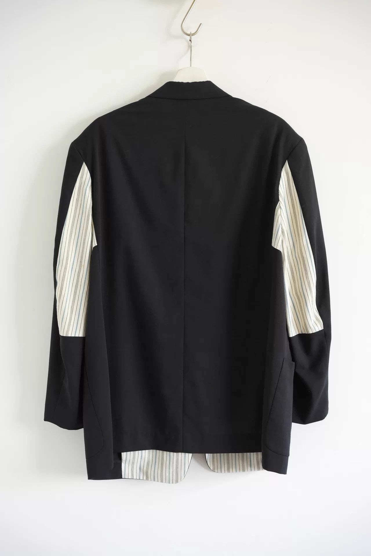 Yohji Yamamoto Multi Striped Color Block Blazer Jacket Size US S / EU 44-46 / 1 - 2 Thumbnail