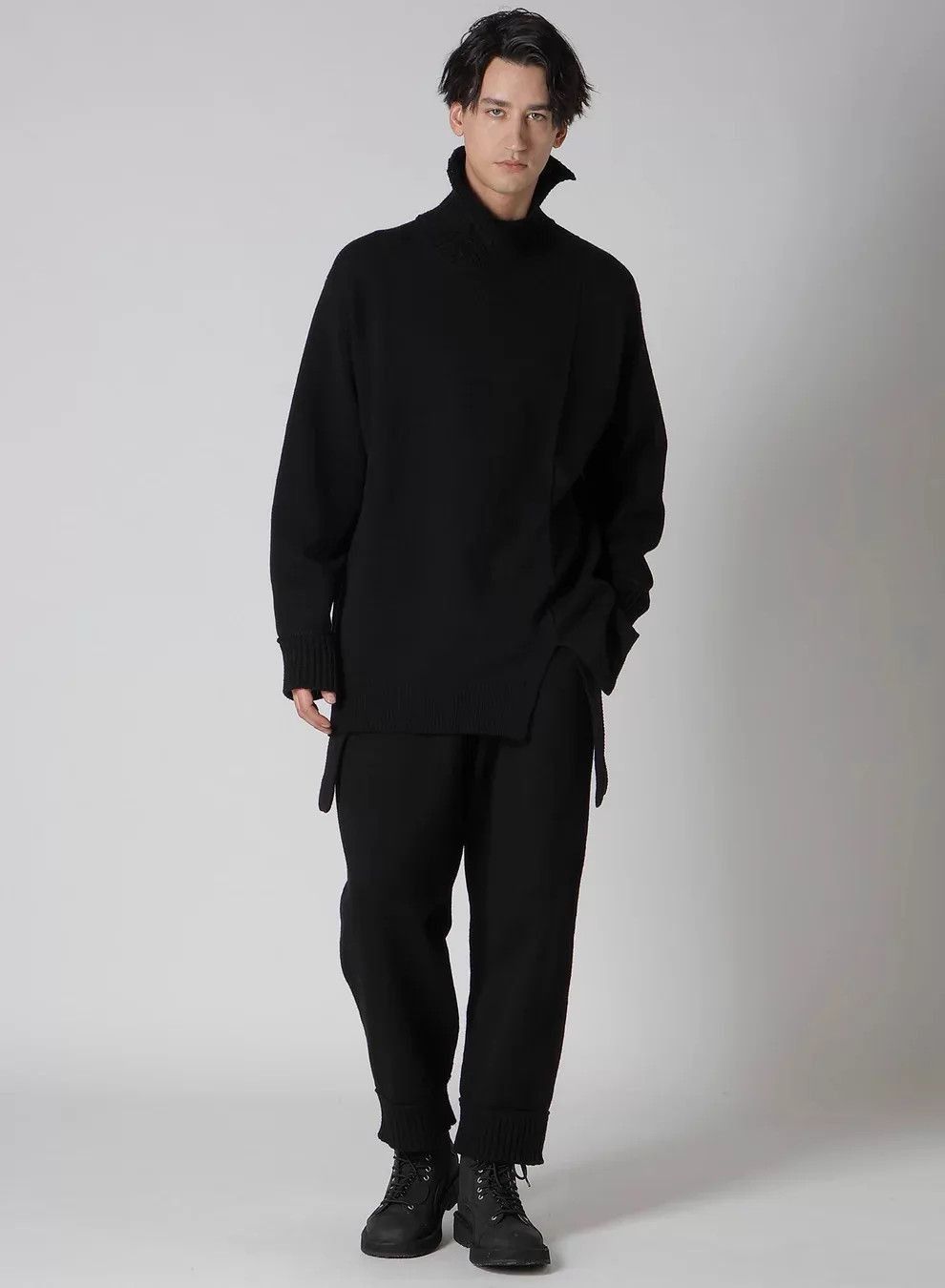 Yohji Yamamoto Black Cropped Drawstring Pants Size 34 Size US 34 / EU 50 - 7 Thumbnail