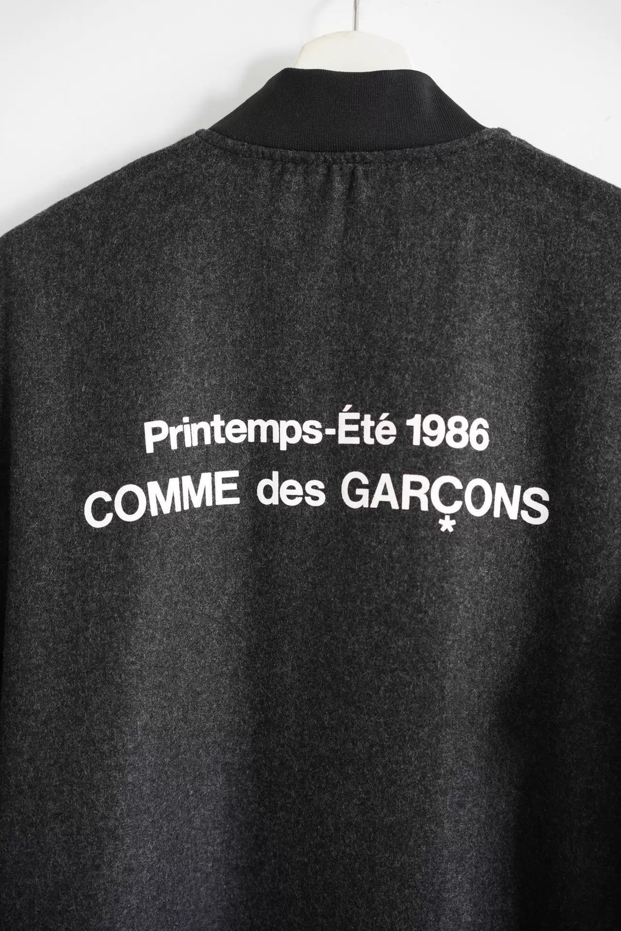 Comme des Garcons Black Long Coat with Leather Sleeves Size M Size US M / EU 48-50 / 2 - 3 Thumbnail