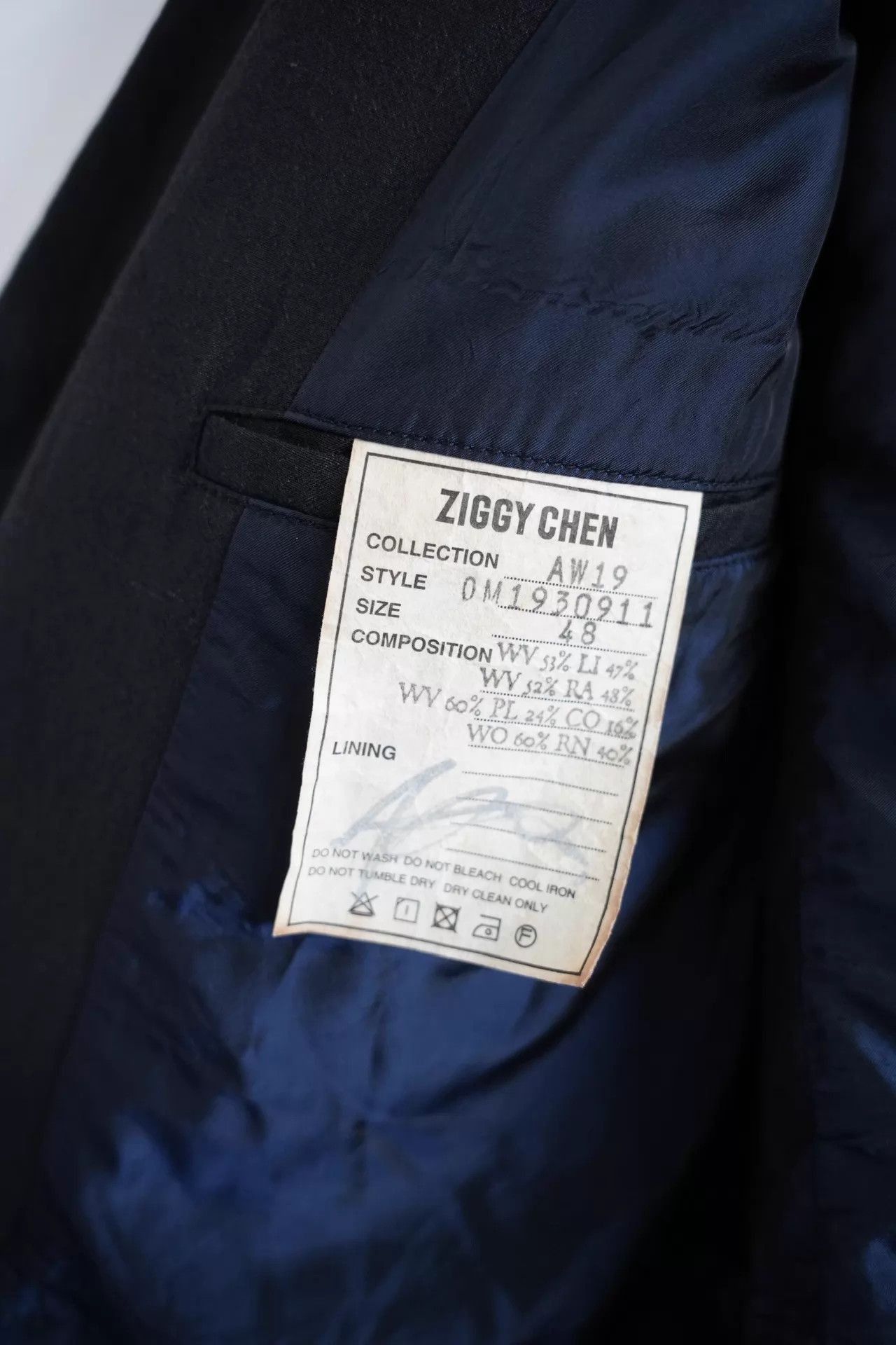 Ziggy Chen Multi-Color Sleeve Button-Front Blazer Size US M / EU 48-50 / 2 - 5 Thumbnail