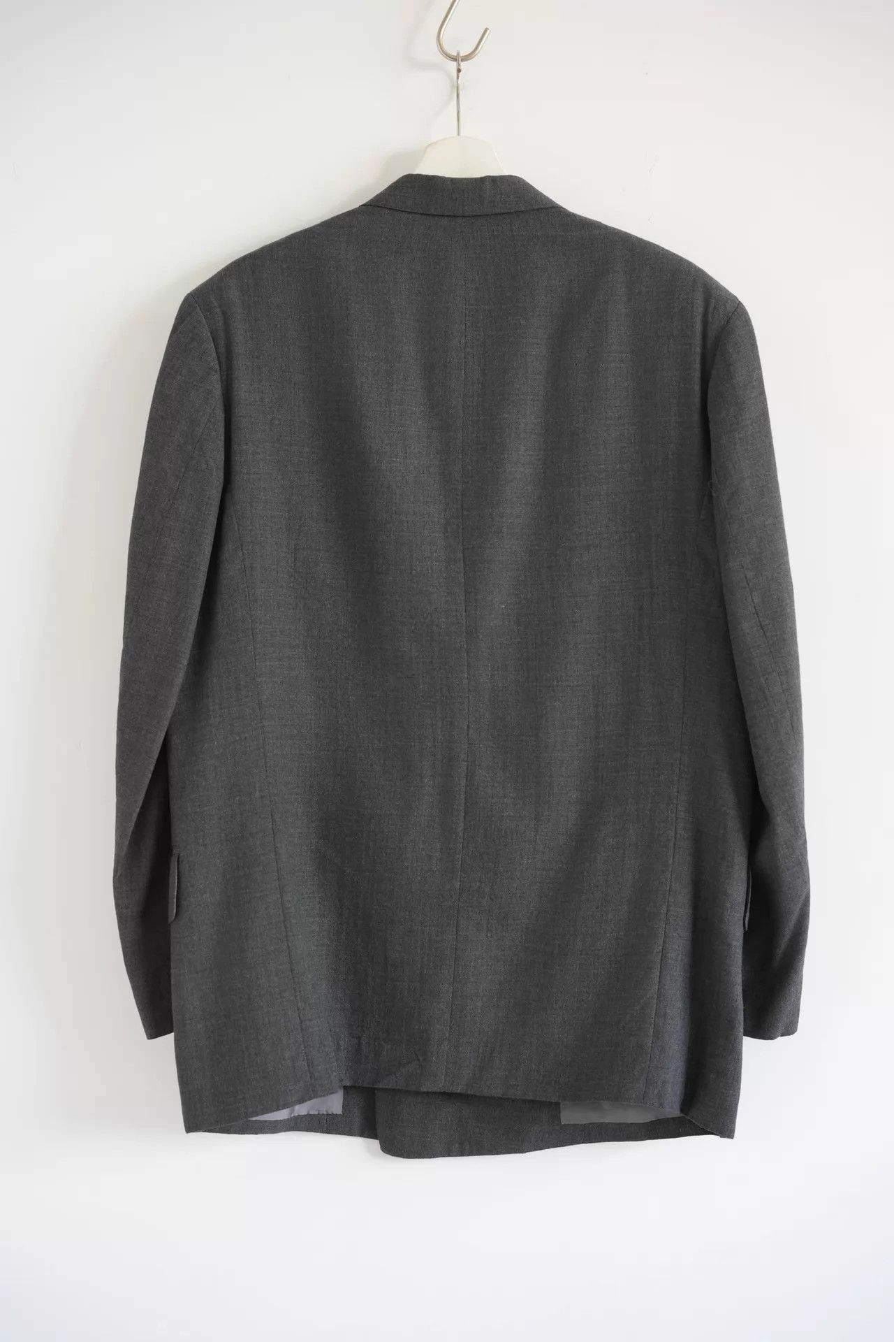 Yohji Yamamoto Gray Double-Breasted Blazer Size S Size US S / EU 44-46 / 1 - 2 Thumbnail