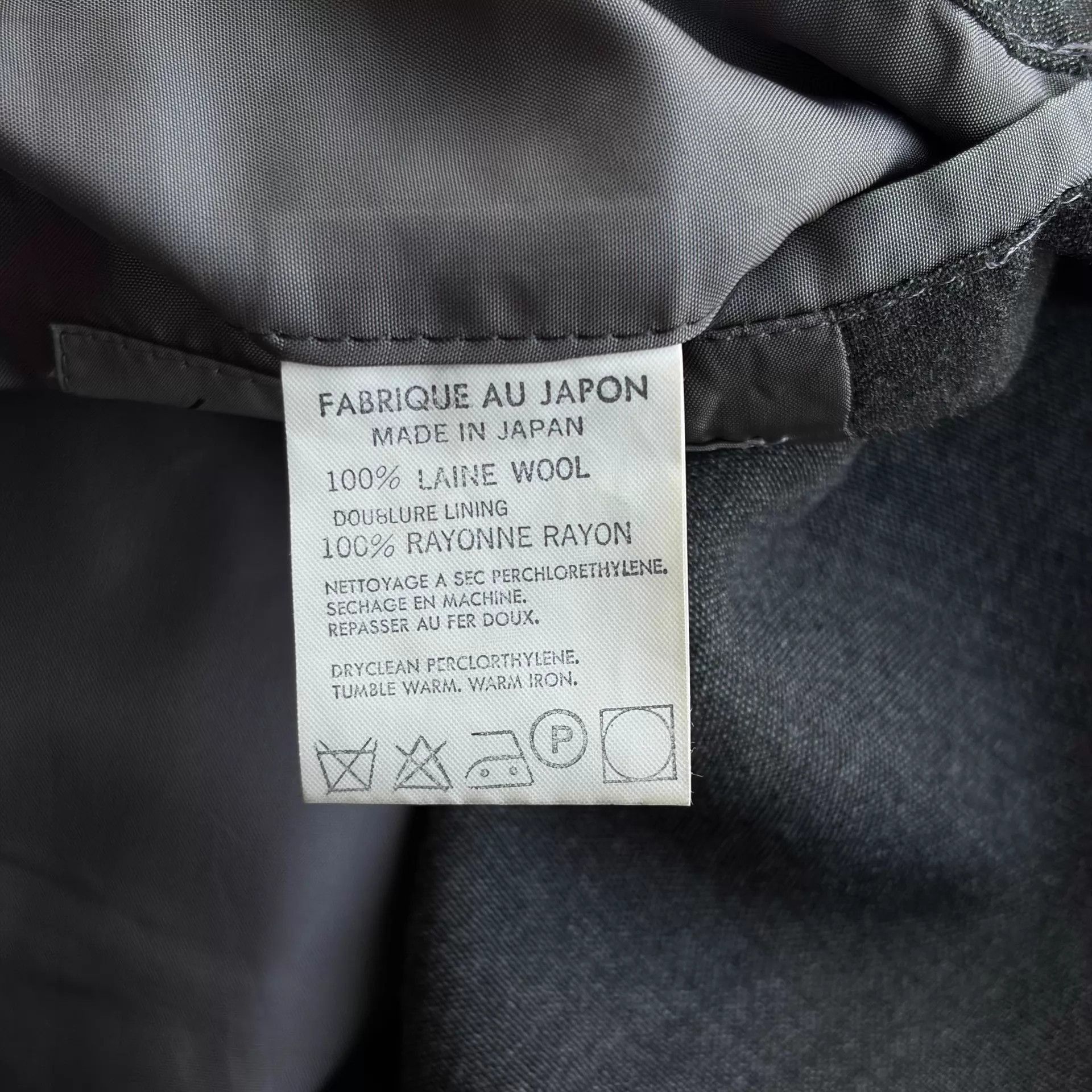 Yohji Yamamoto Gray Double-Breasted Blazer Size S Size US S / EU 44-46 / 1 - 8 Thumbnail