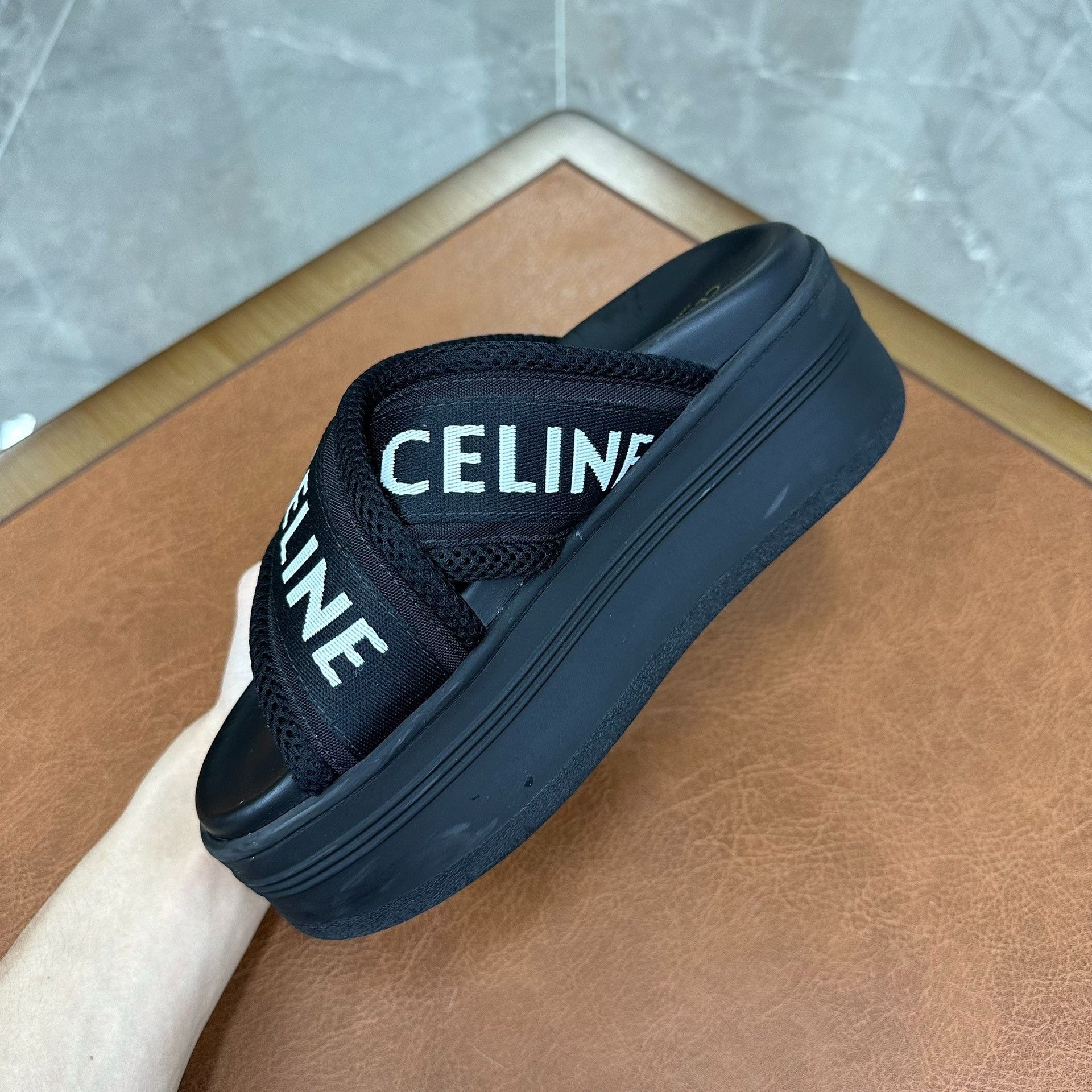 Celine Celine Black Sandals it_35 Women Size US 5 / IT 35 - 4 Thumbnail