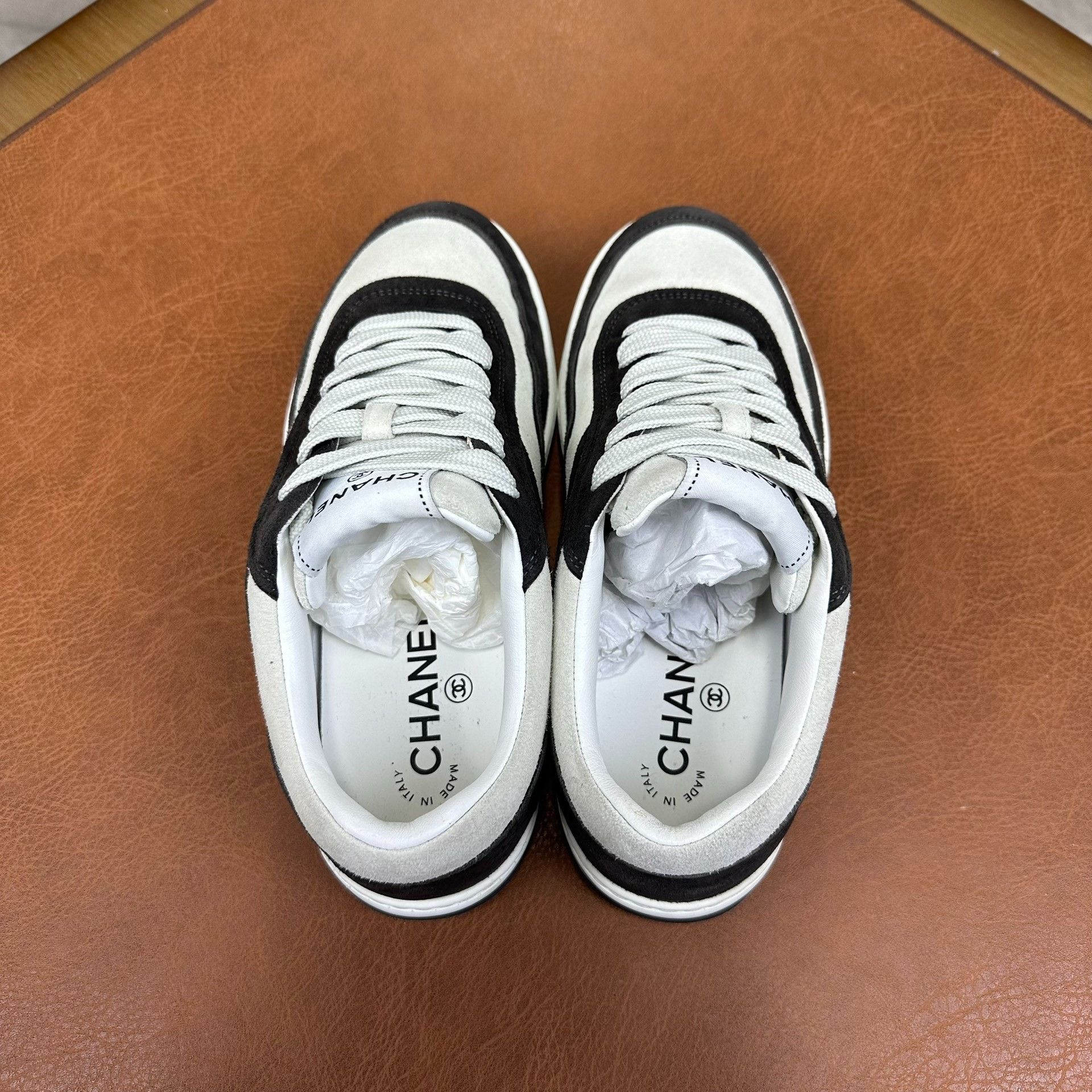 Chanel Chanel Casual Black Lowtop Sneakers it_36-5 Women Size US 6.5 / IT 36.5 - 3 Thumbnail