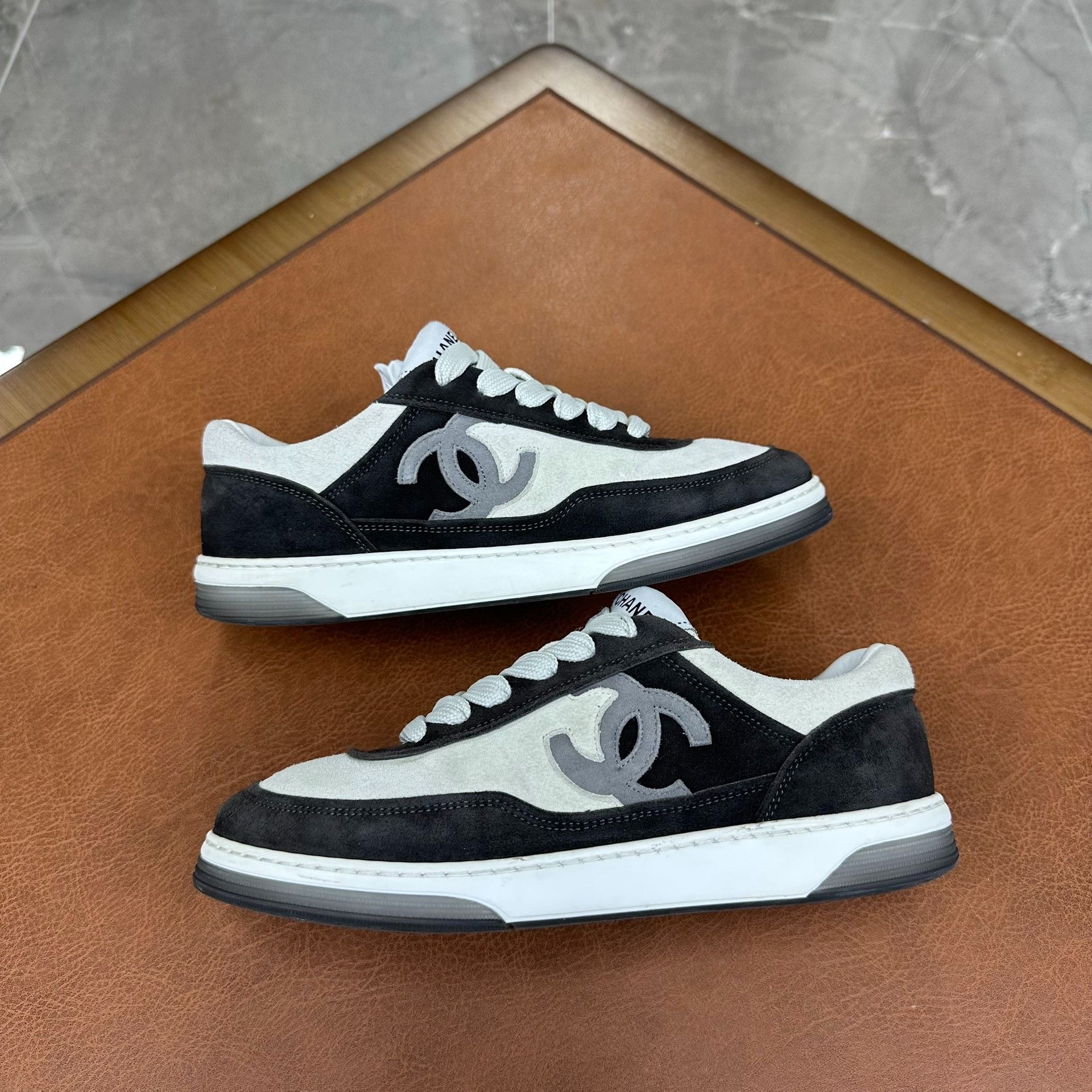 Chanel Chanel Casual Black Lowtop Sneakers it_36-5 Women Size US 6.5 / IT 36.5 - 5 Thumbnail