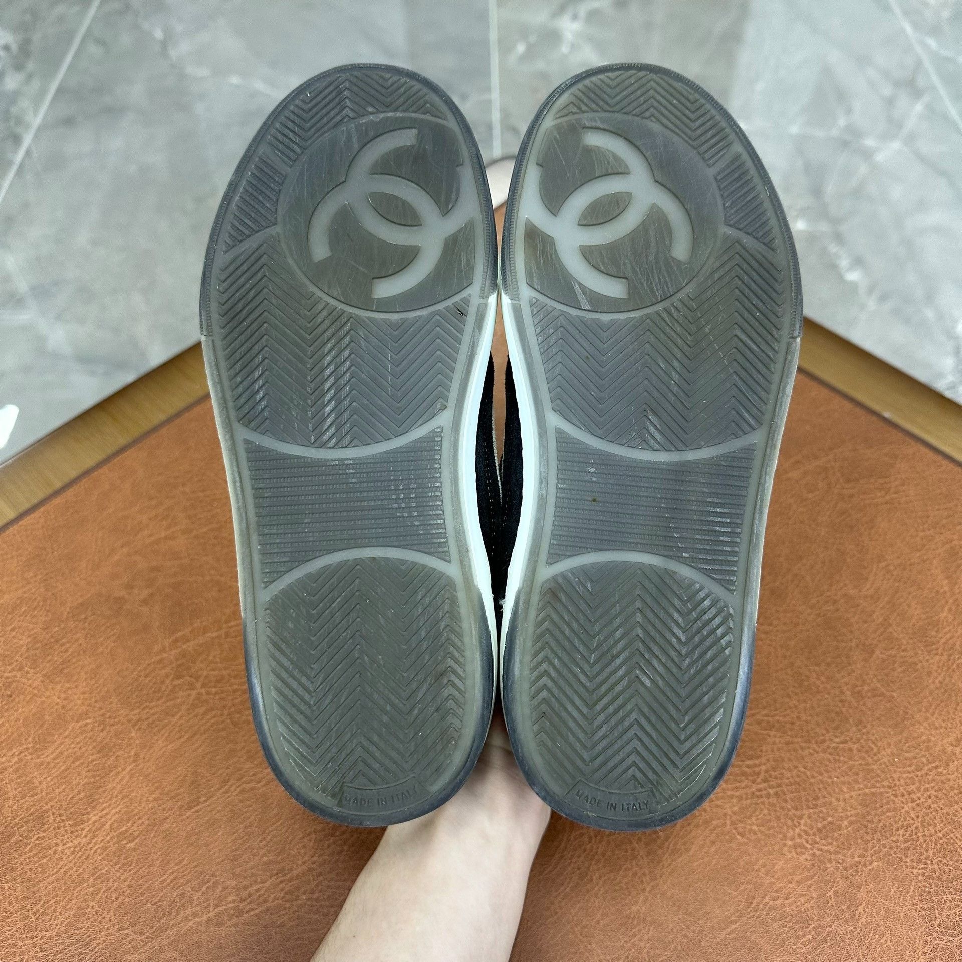 Chanel Chanel Casual Black Lowtop Sneakers it_36-5 Women Size US 6.5 / IT 36.5 - 7 Thumbnail