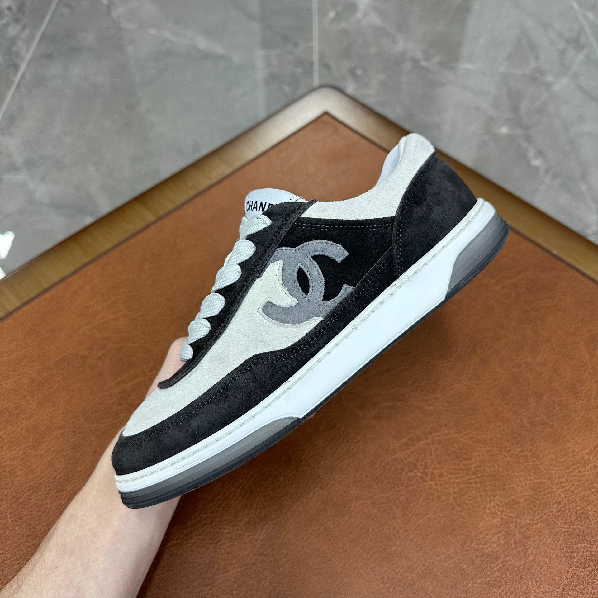 Chanel Chanel Casual Black Lowtop Sneakers it_36-5 Women Size US 6.5 / IT 36.5 - 8 Thumbnail