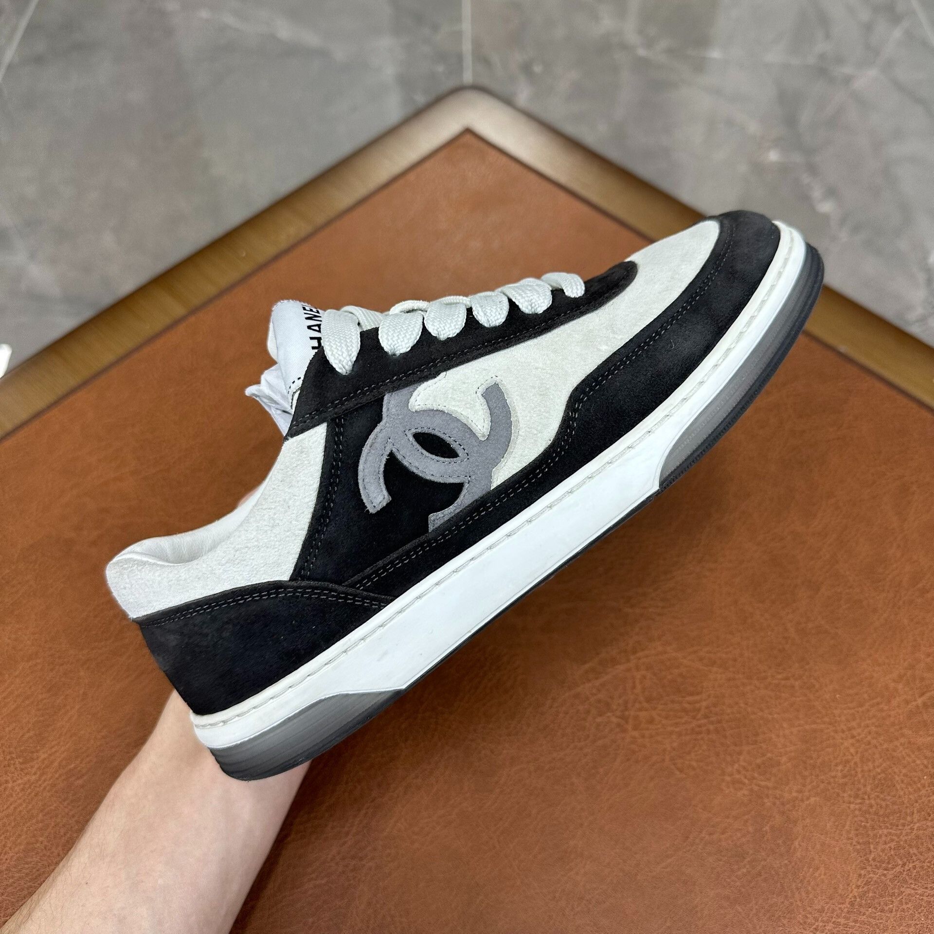 Chanel Chanel Casual Black Lowtop Sneakers it_36-5 Women Size US 6.5 / IT 36.5 - 9 Thumbnail