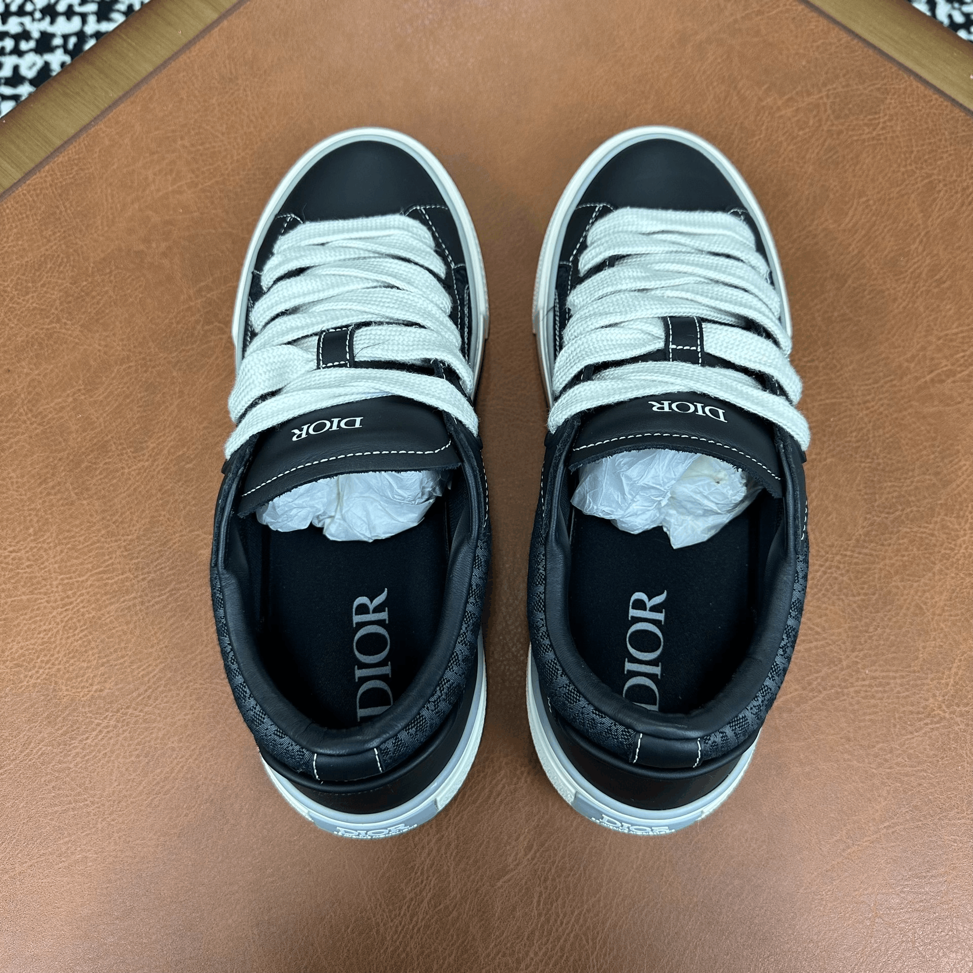 Dior Dior Black Lowtop Sneakers 9 Men Size US 9 / EU 42 - 3 Thumbnail