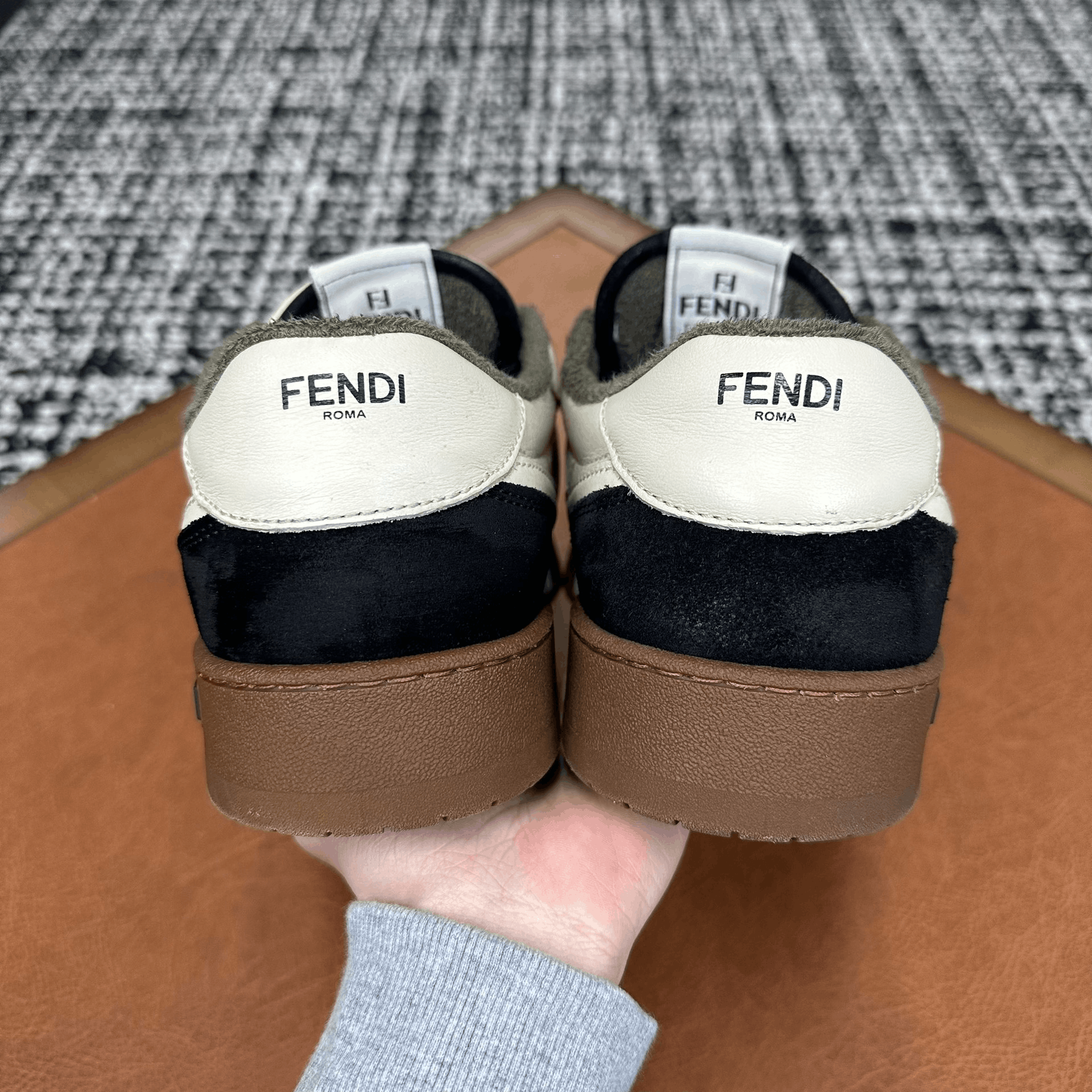 Fendi Fendi Casual Black Lowtop Sneakers 10 Men Size US 10 / EU 43 - 3 Thumbnail