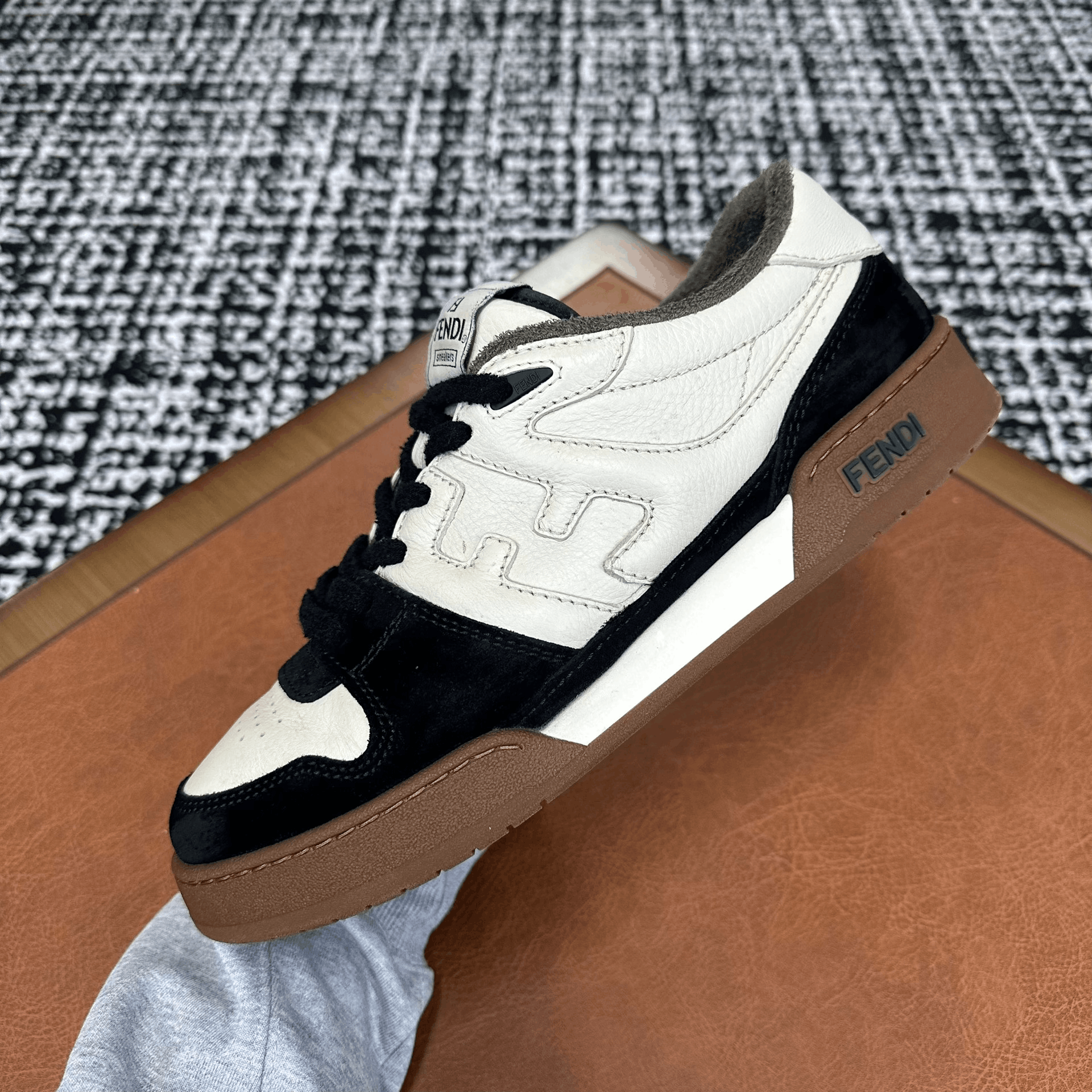 Fendi Fendi Casual Black Lowtop Sneakers 10 Men Size US 10 / EU 43 - 4 Thumbnail