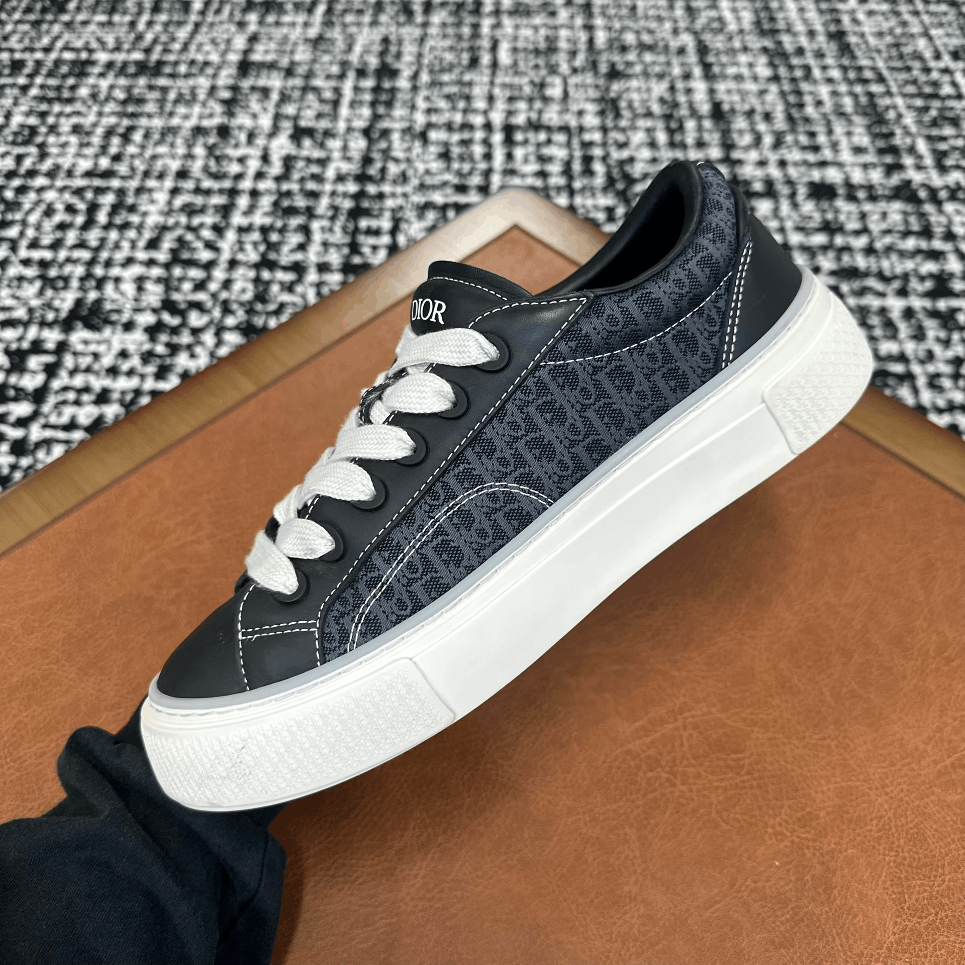 Dior Dior Casual Black Lowtop Sneakers 8 Men Size US 8 / EU 41 - 6 Thumbnail