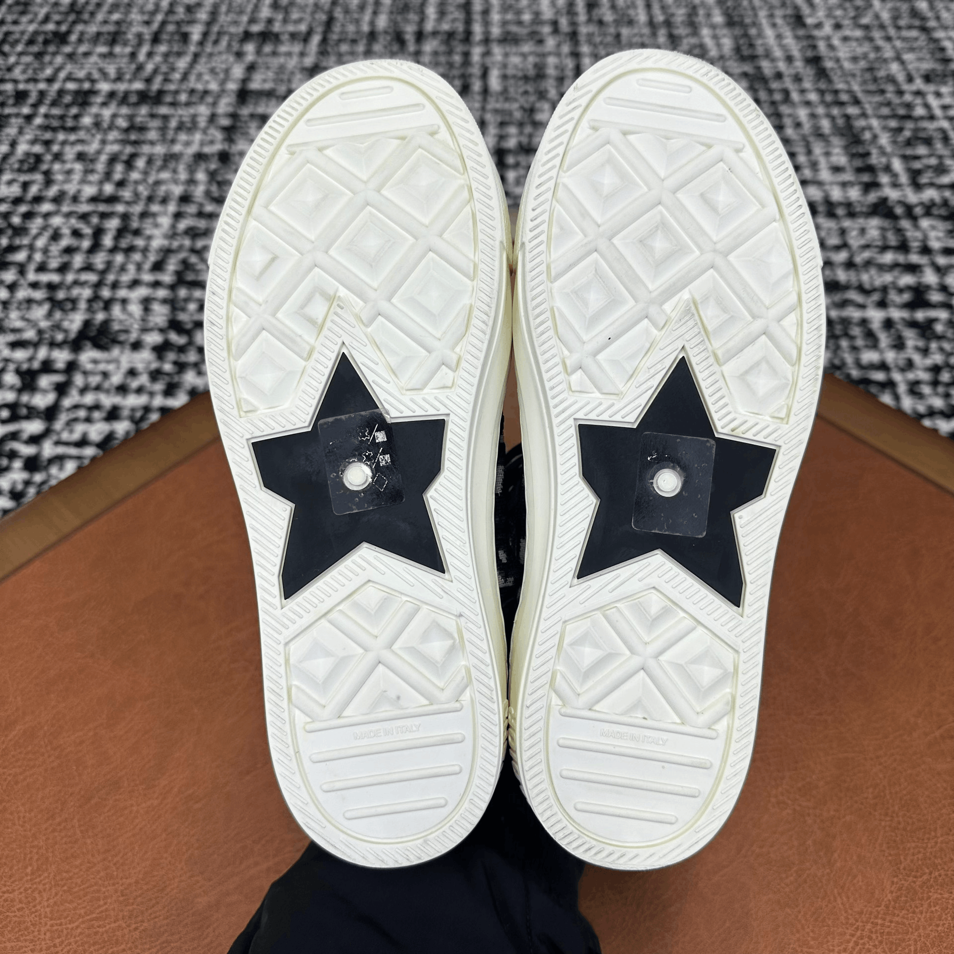 Dior Dior Blue Hitop Sneakers it_37 Women Size US 7 / IT 37 - 8 Thumbnail
