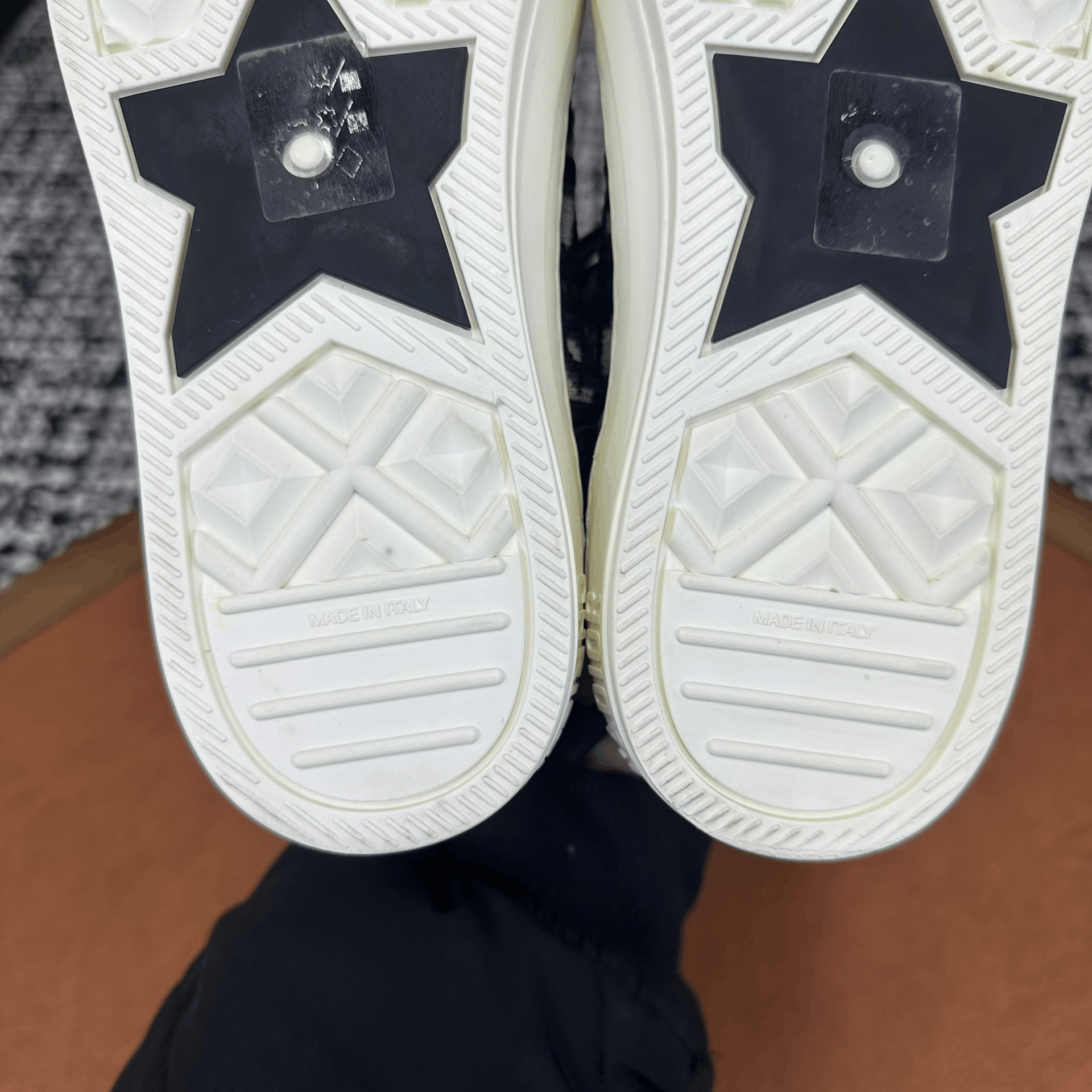 Dior Dior Blue Hitop Sneakers it_37 Women Size US 7 / IT 37 - 9 Thumbnail