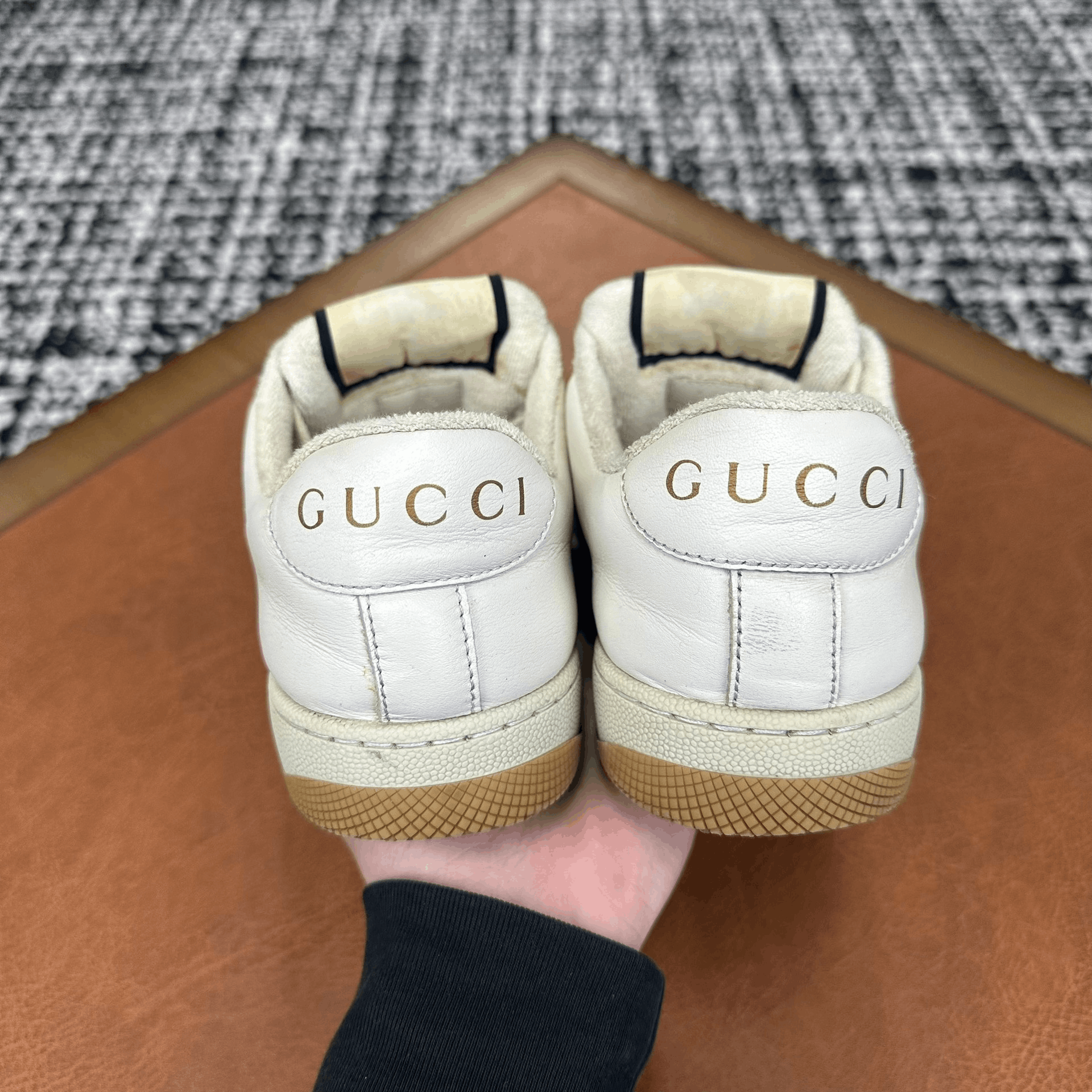 Gucci Gucci Blue Lowtop Sneakers it_35-5 Women Size US 5.5 / IT 35.5 - 5 Thumbnail