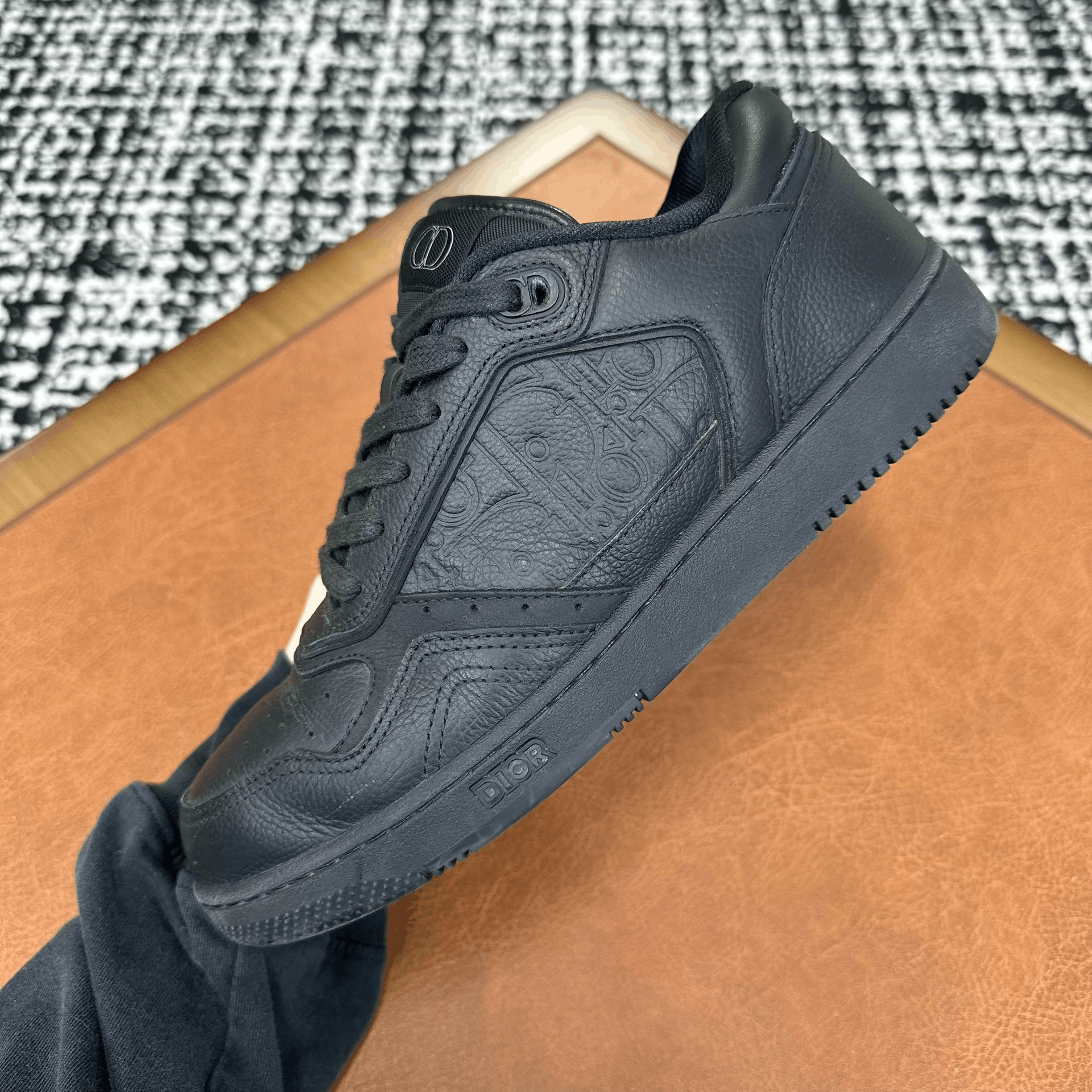 Dior Dior Black Lowtop Sneakers 7 Men Size US 7 / EU 40 - 3 Thumbnail