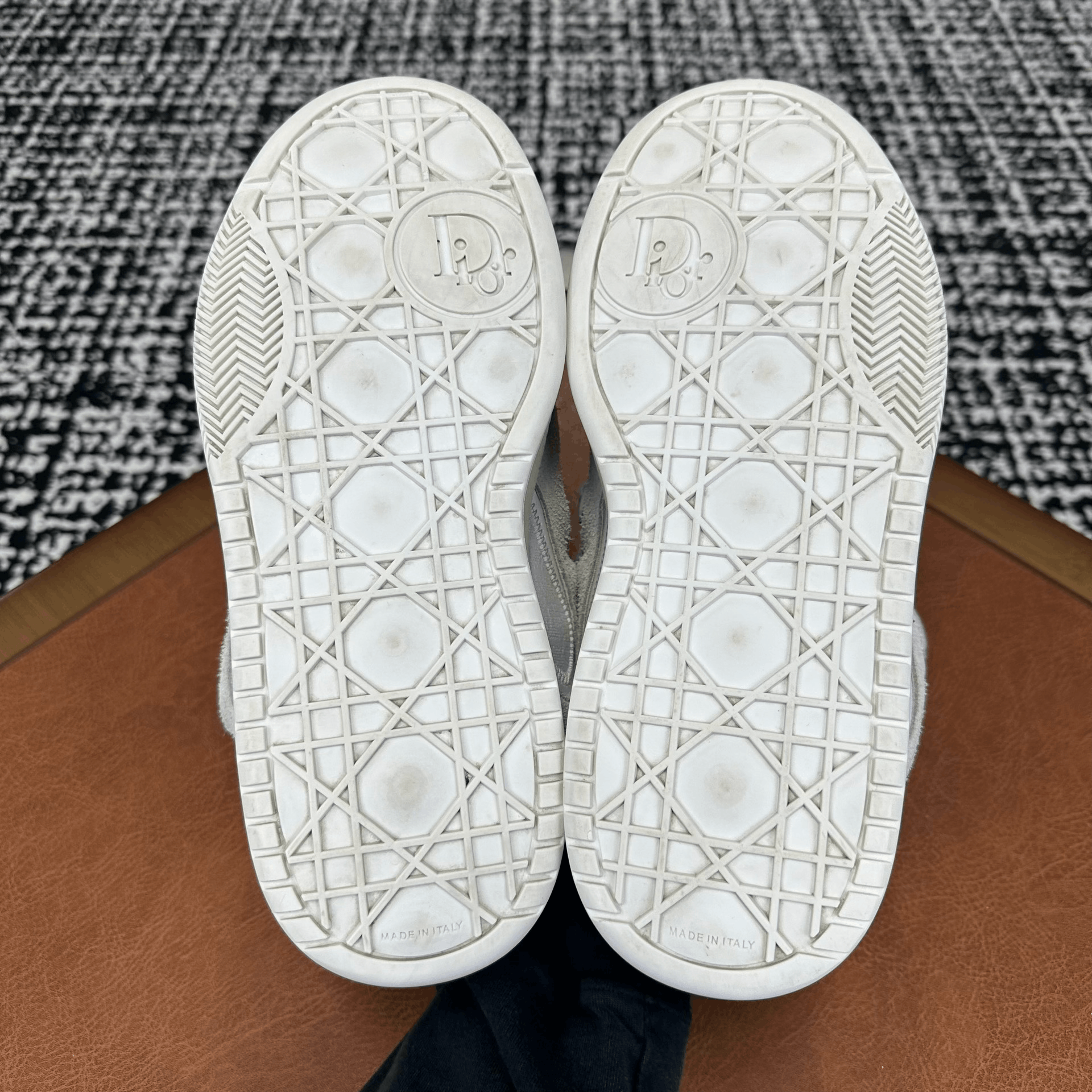 Dior Dior Beige Lowtop Sneakers 8 Men Size US 8 / EU 41 - 4 Thumbnail