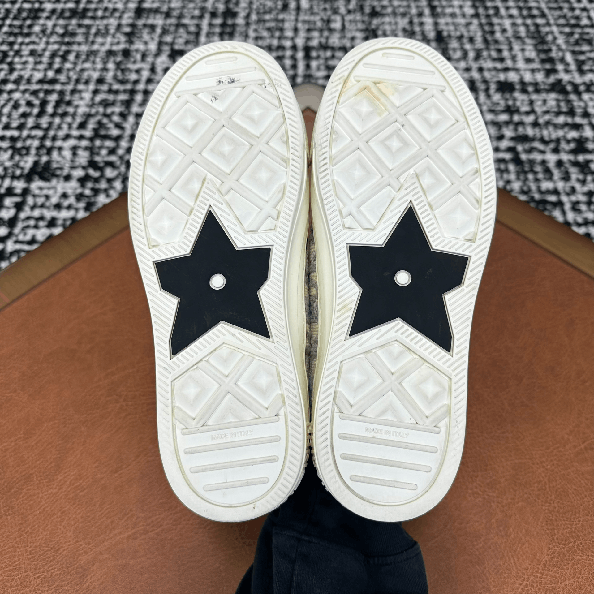 Dior Dior Cotton Gray Lowtop Sneakers it_36 Women Size US 6 / IT 36 - 5 Thumbnail