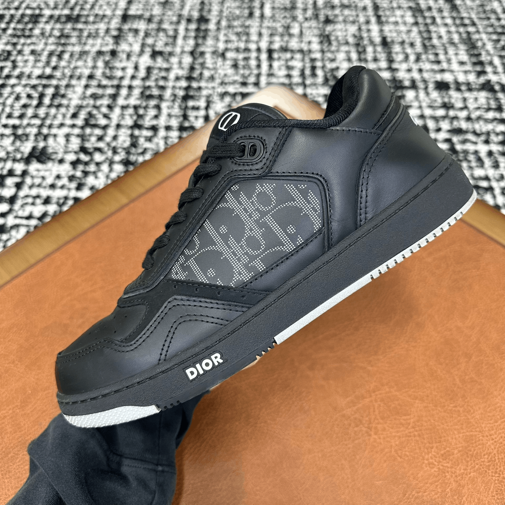 Dior Dior Leather Black Lowtop Sneakers 6 Men Size US 6 / EU 39 - 6 Thumbnail