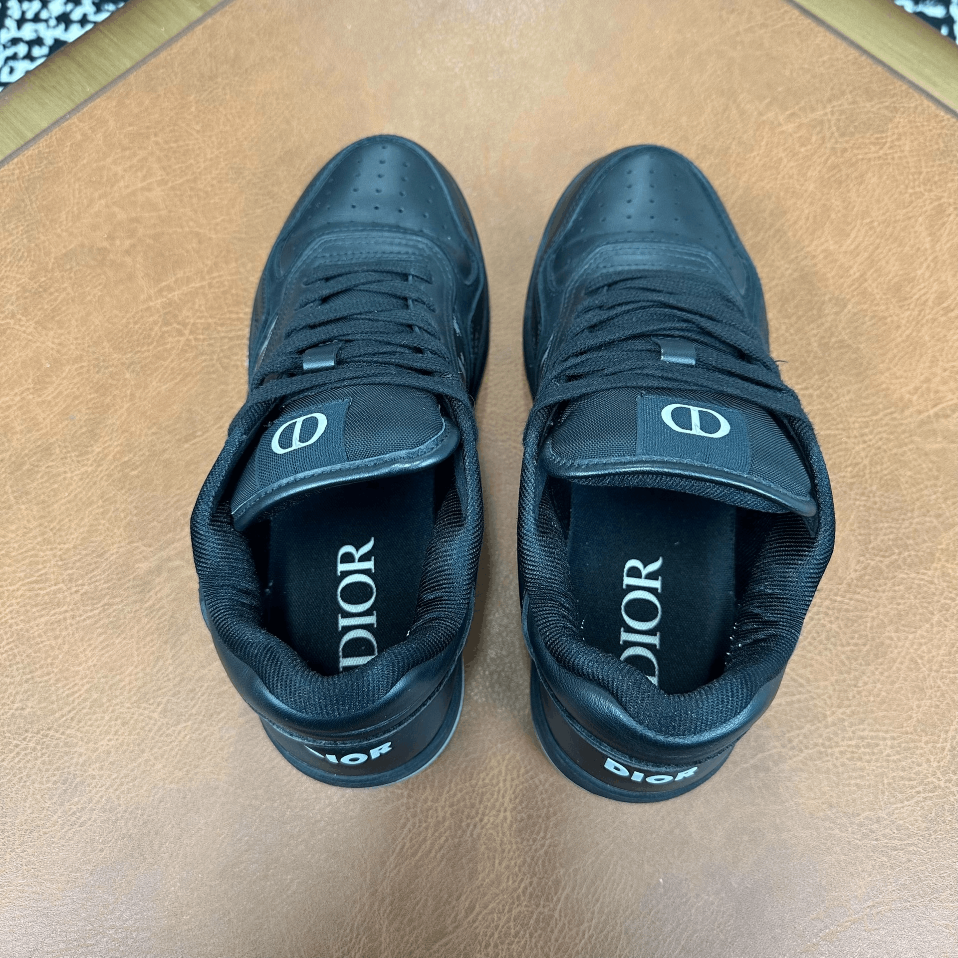 Dior Dior Leather Black Lowtop Sneakers 6 Men Size US 6 / EU 39 - 3 Thumbnail