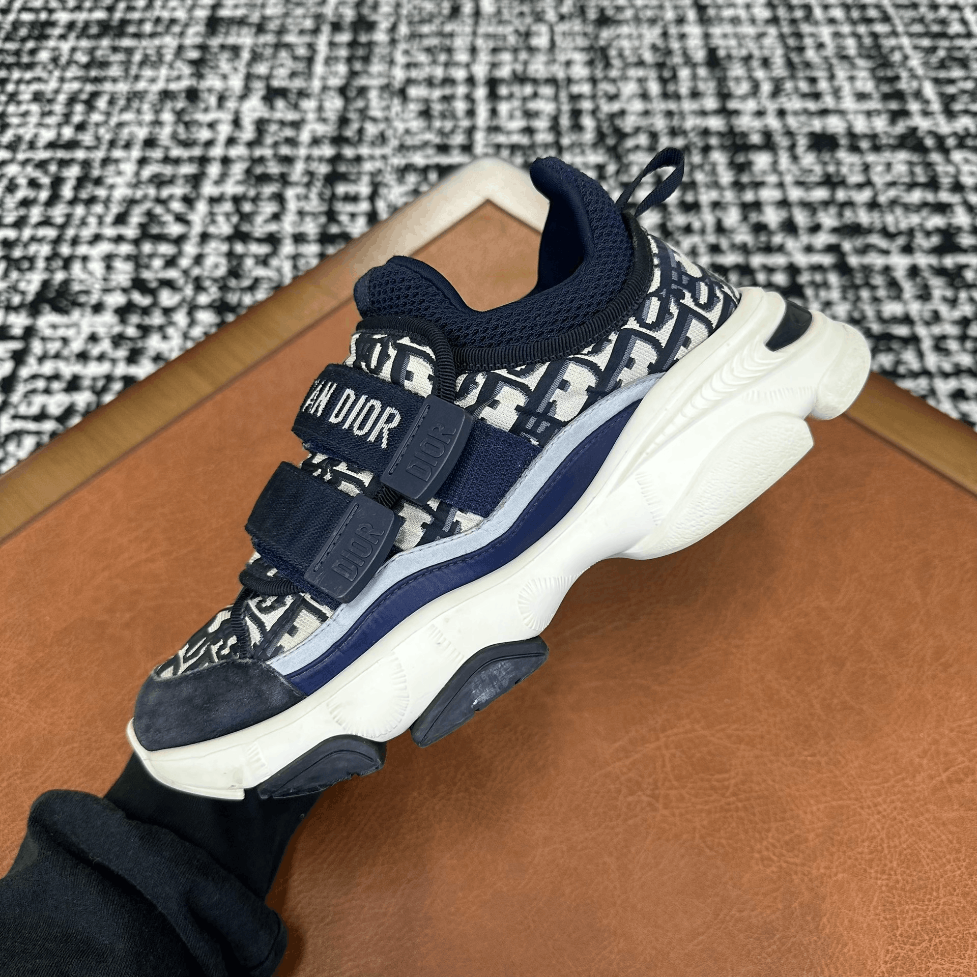 Dior Dior Casual Blue Lowtop Sneakers it_36 Women Size US 6 / IT 36 - 4 Thumbnail
