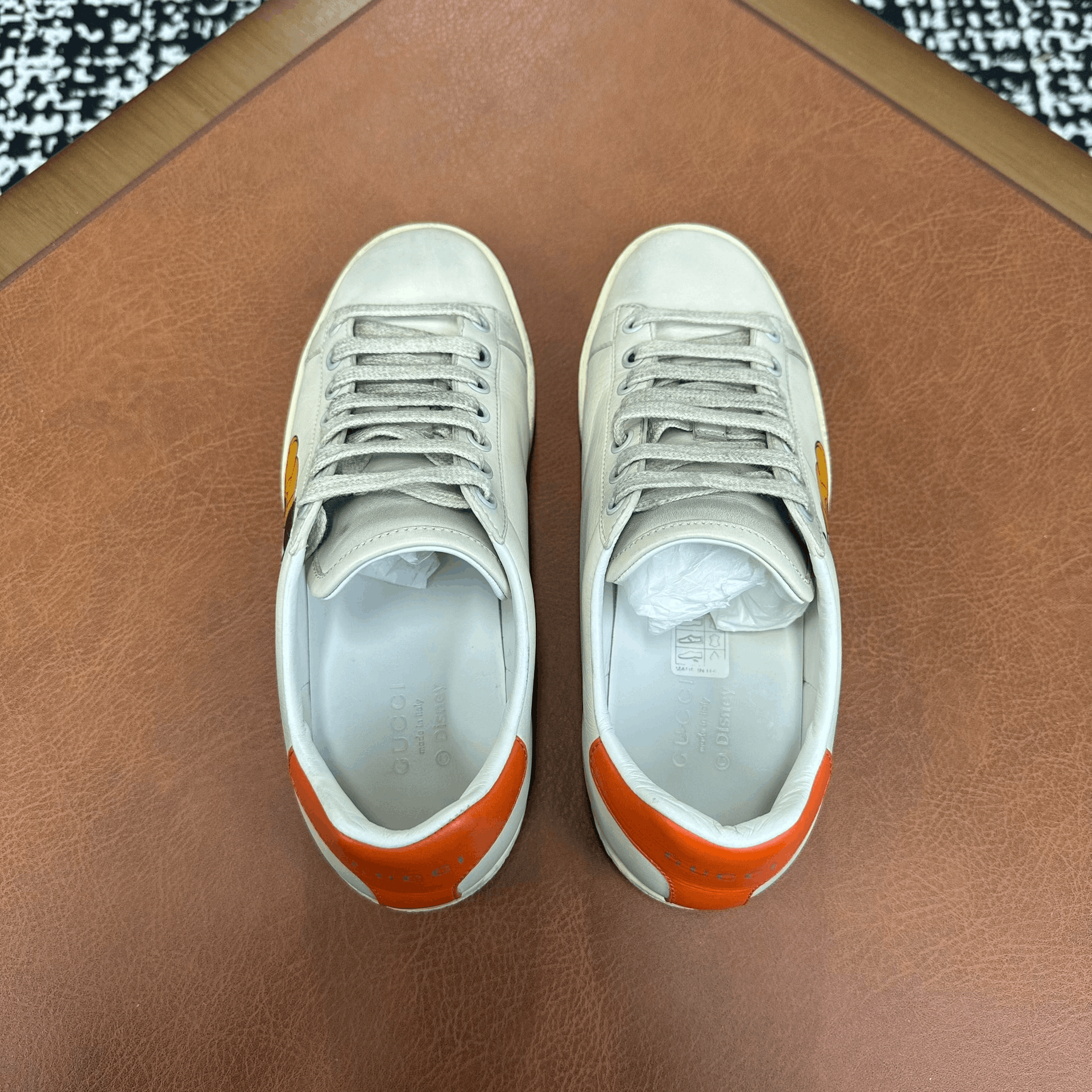 Gucci Gucci Beige Lowtop Sneakers it_36 Women Size US 6 / IT 36 - 3 Thumbnail