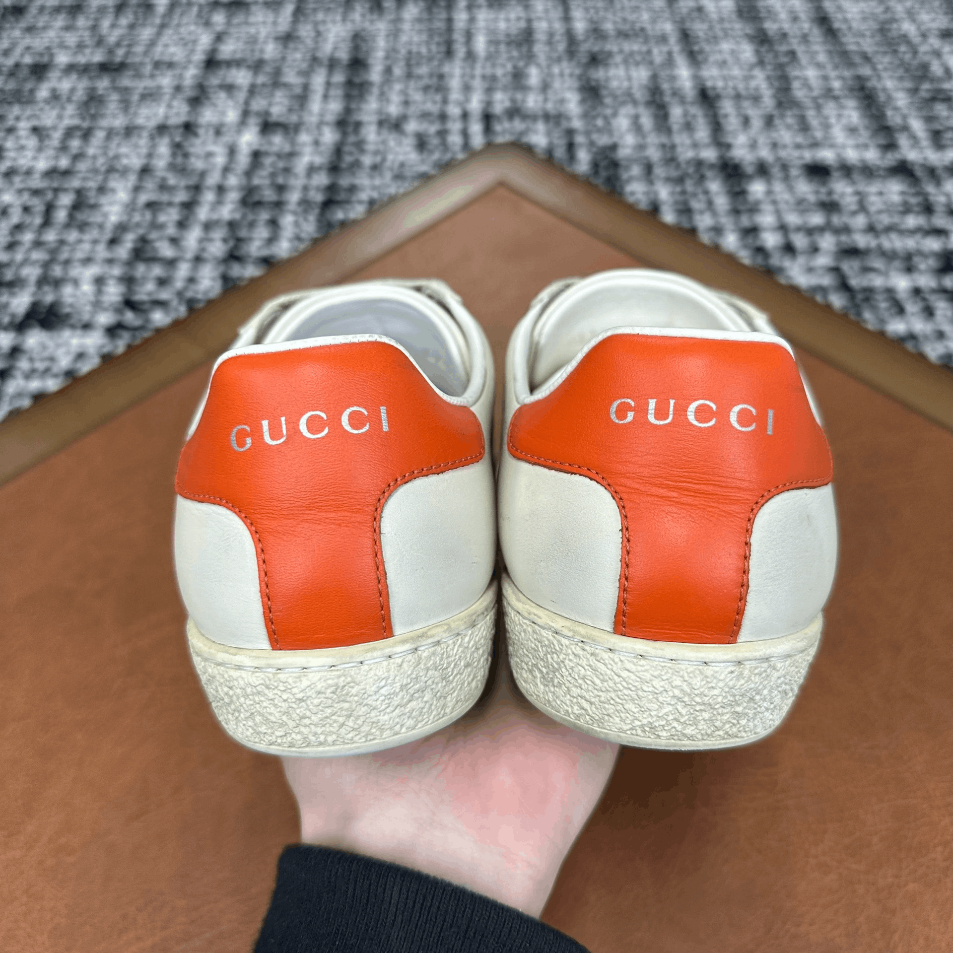 Gucci Gucci Beige Lowtop Sneakers it_36 Women Size US 6 / IT 36 - 4 Thumbnail