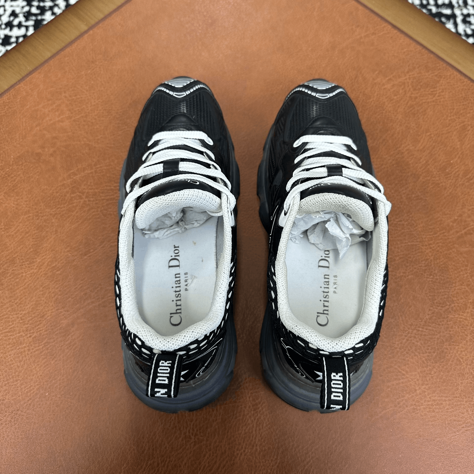 Dior Dior Mesh Black Lowtop Sneakers it_35-5 Women Size US 5.5 / IT 35.5 - 2 Thumbnail