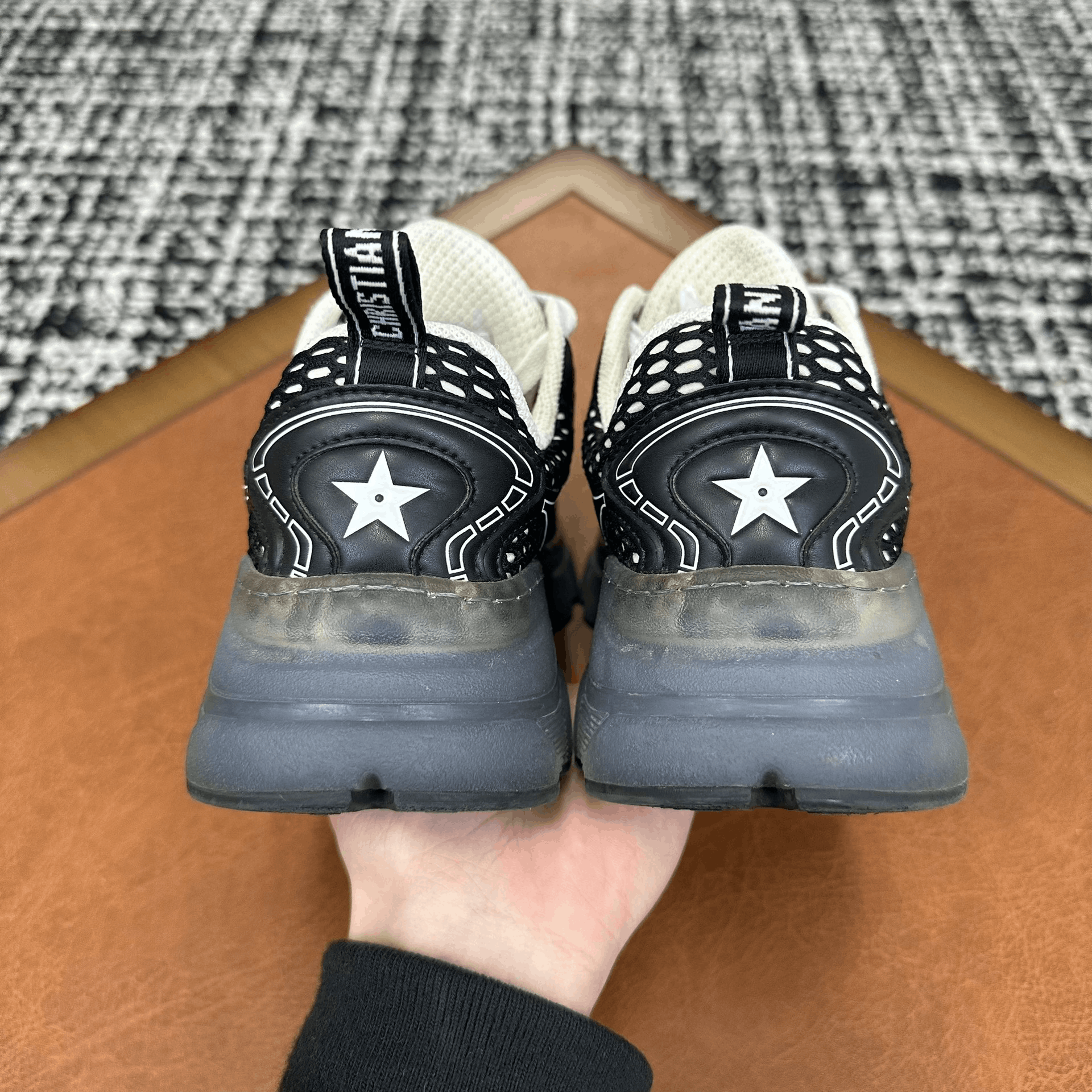 Dior Dior Mesh Black Lowtop Sneakers it_35-5 Women Size US 5.5 / IT 35.5 - 3 Thumbnail