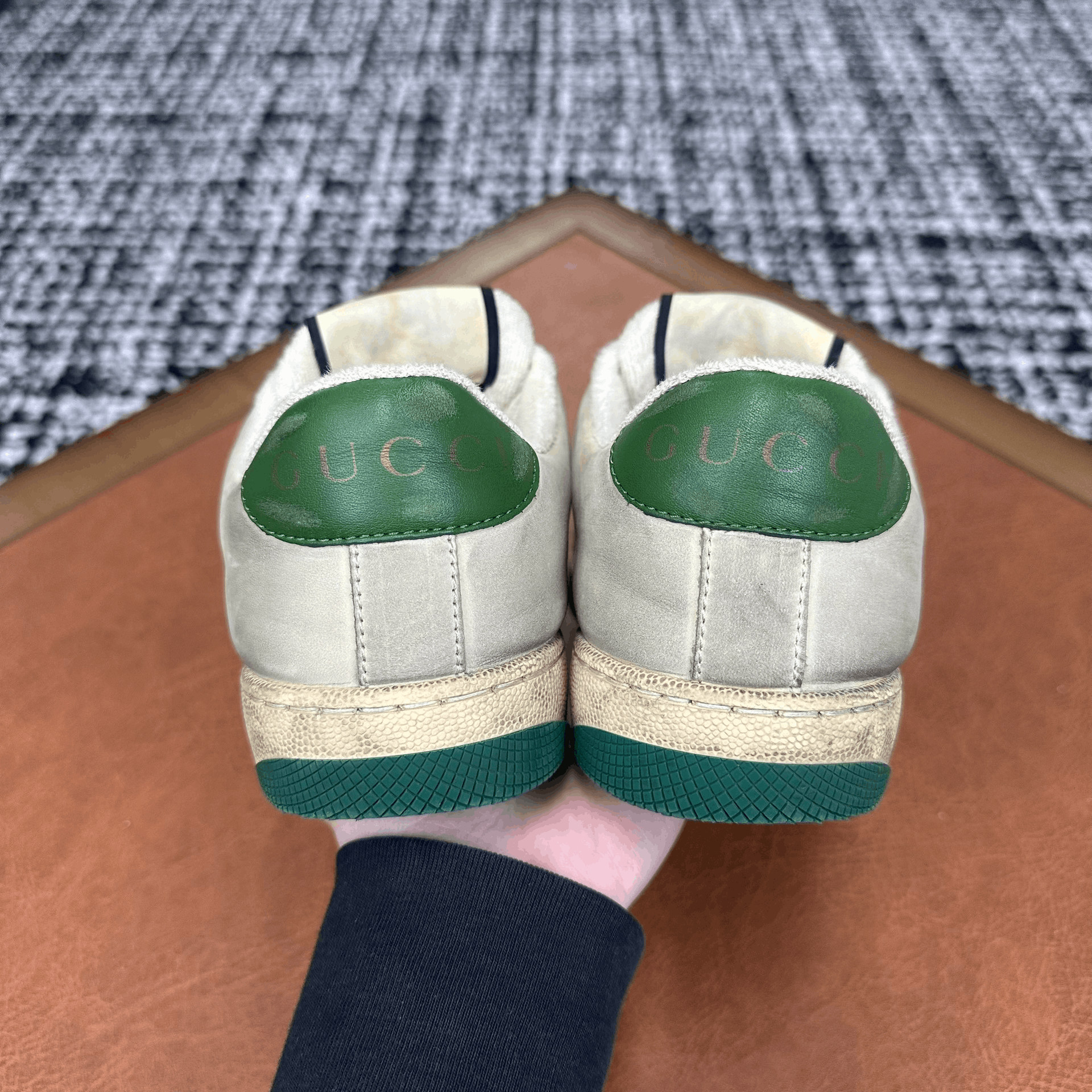 Gucci Gucci Green Lowtop Sneakers it_35 Women Size US 5 / IT 35 - 4 Thumbnail