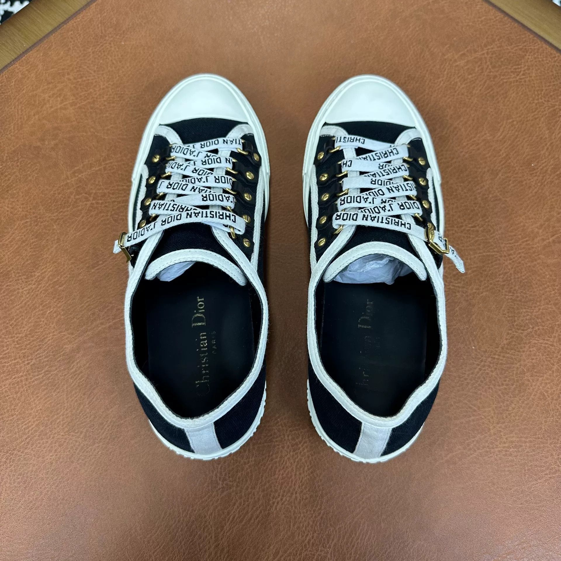 Dior Dior Black Lowtop Sneakers it_36-5 Women Size US 6.5 / IT 36.5 - 3 Thumbnail