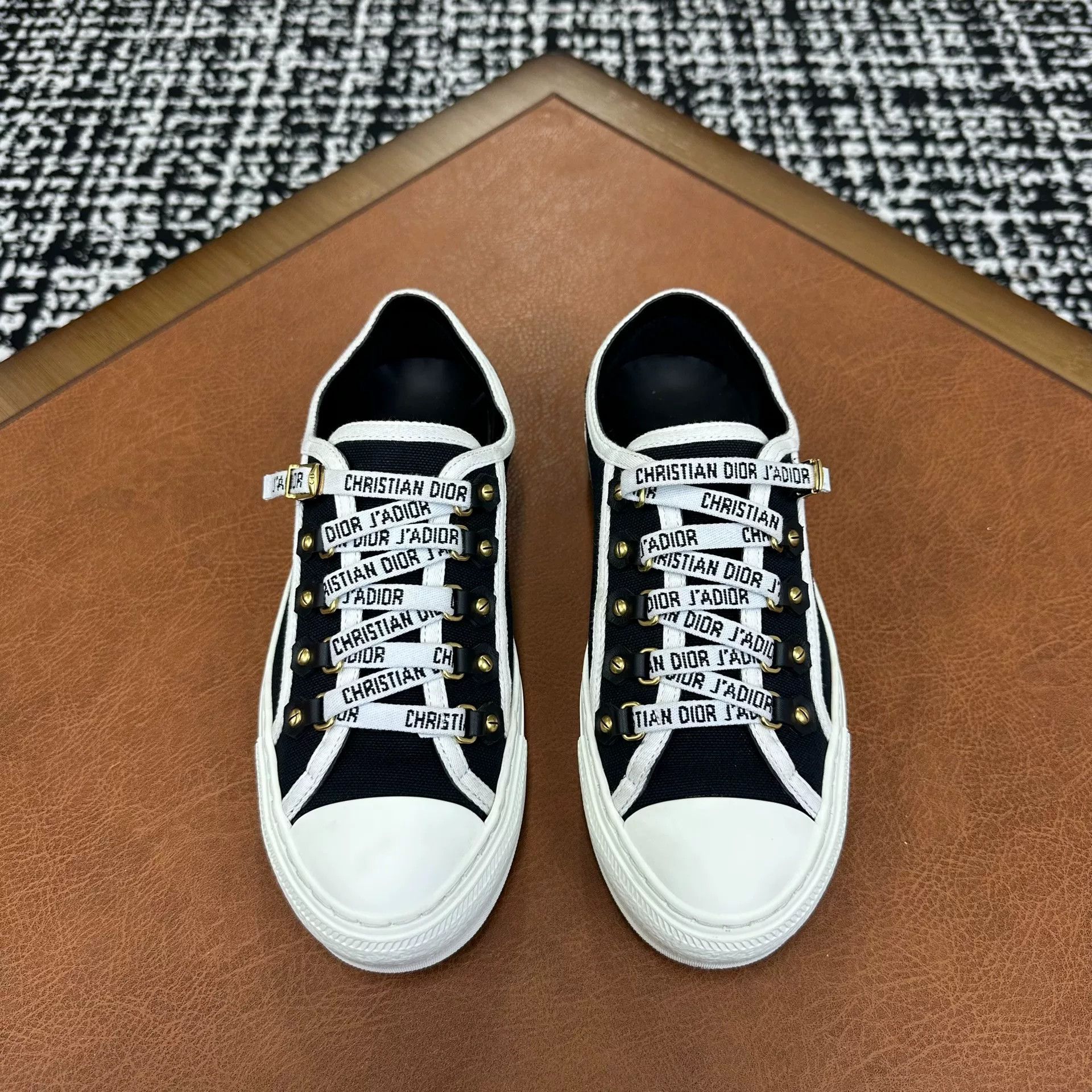 Dior Dior Black Lowtop Sneakers it_36-5 Women Size US 6.5 / IT 36.5 - 2 Thumbnail