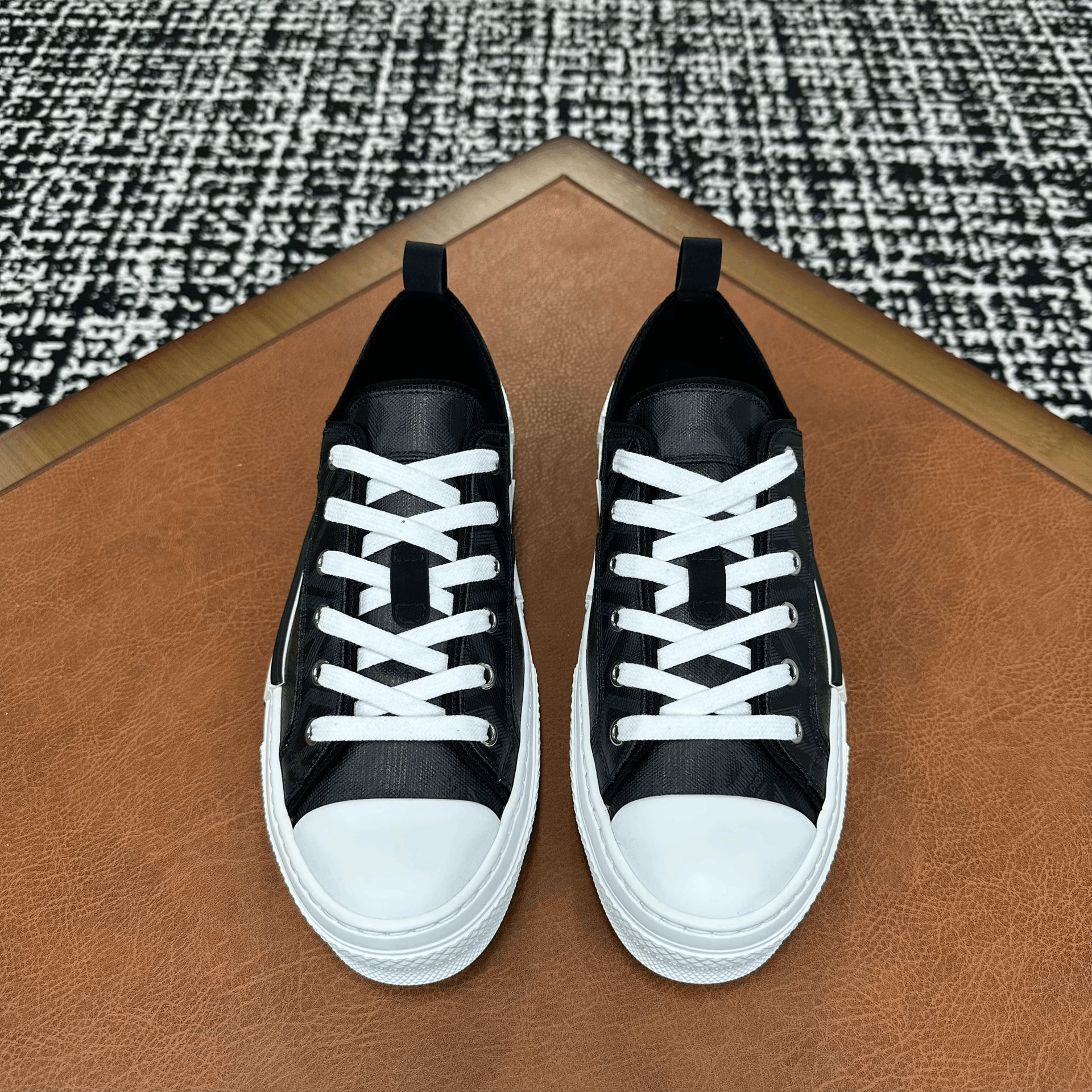 Dior Dior Leather Black Lowtop Sneakers 8 Men Size US 8 / EU 41 - 4 Thumbnail