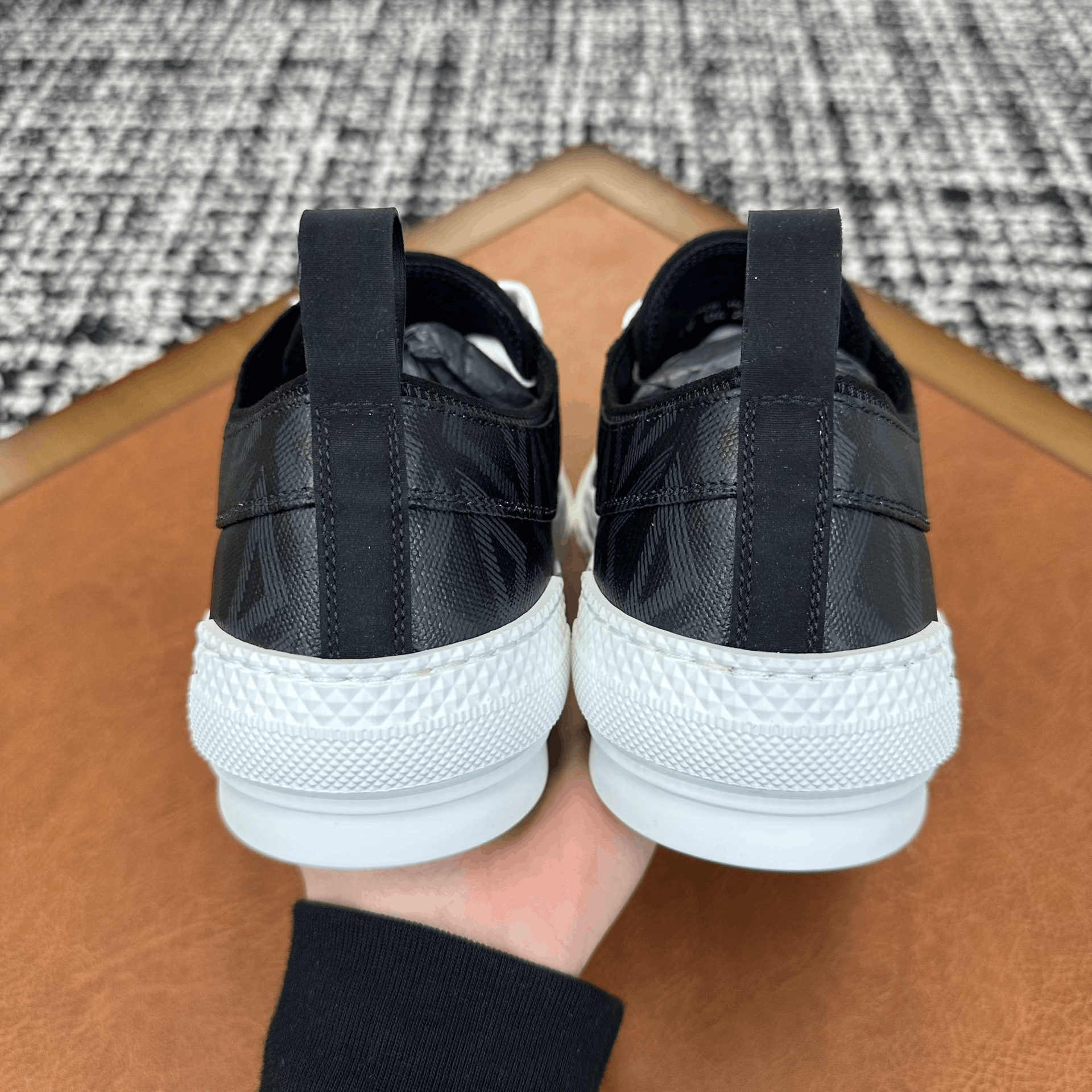 Dior Dior Leather Black Lowtop Sneakers 8 Men Size US 8 / EU 41 - 5 Thumbnail