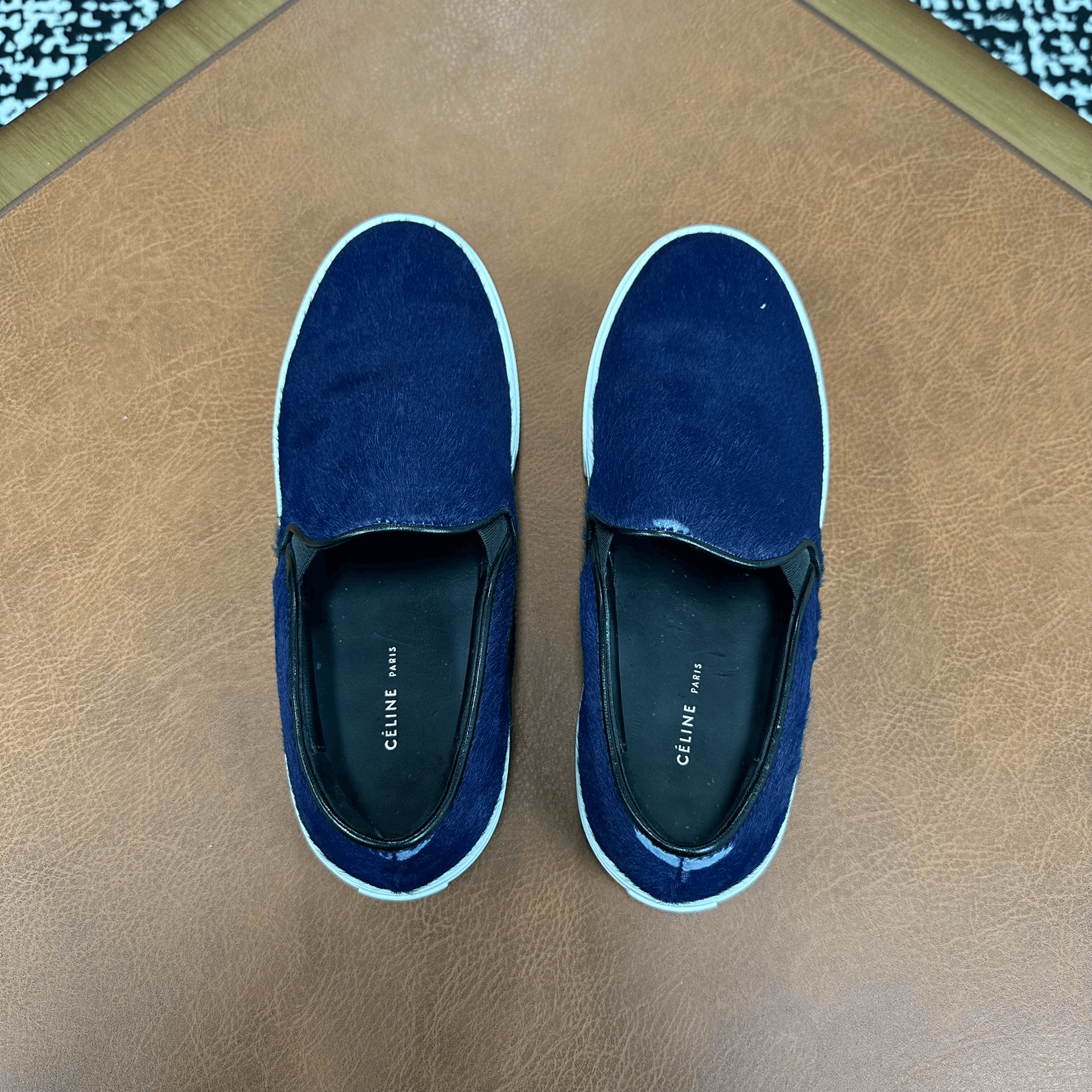 Celine Celine Blue Lowtop Sneakers it_36 Women Size US 6 / IT 36 - 3 Thumbnail