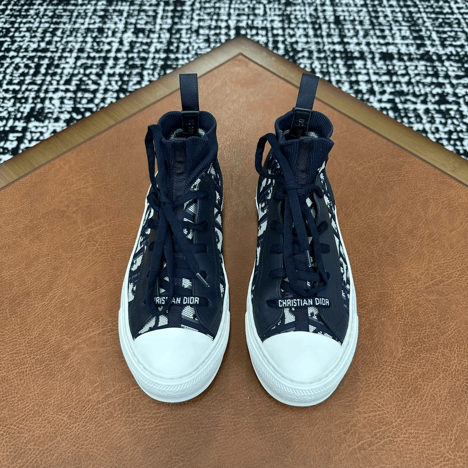 Dior Dior Blue Hitop Sneakers it_36-5 Women Size US 6.5 / IT 36.5 - 2 Thumbnail