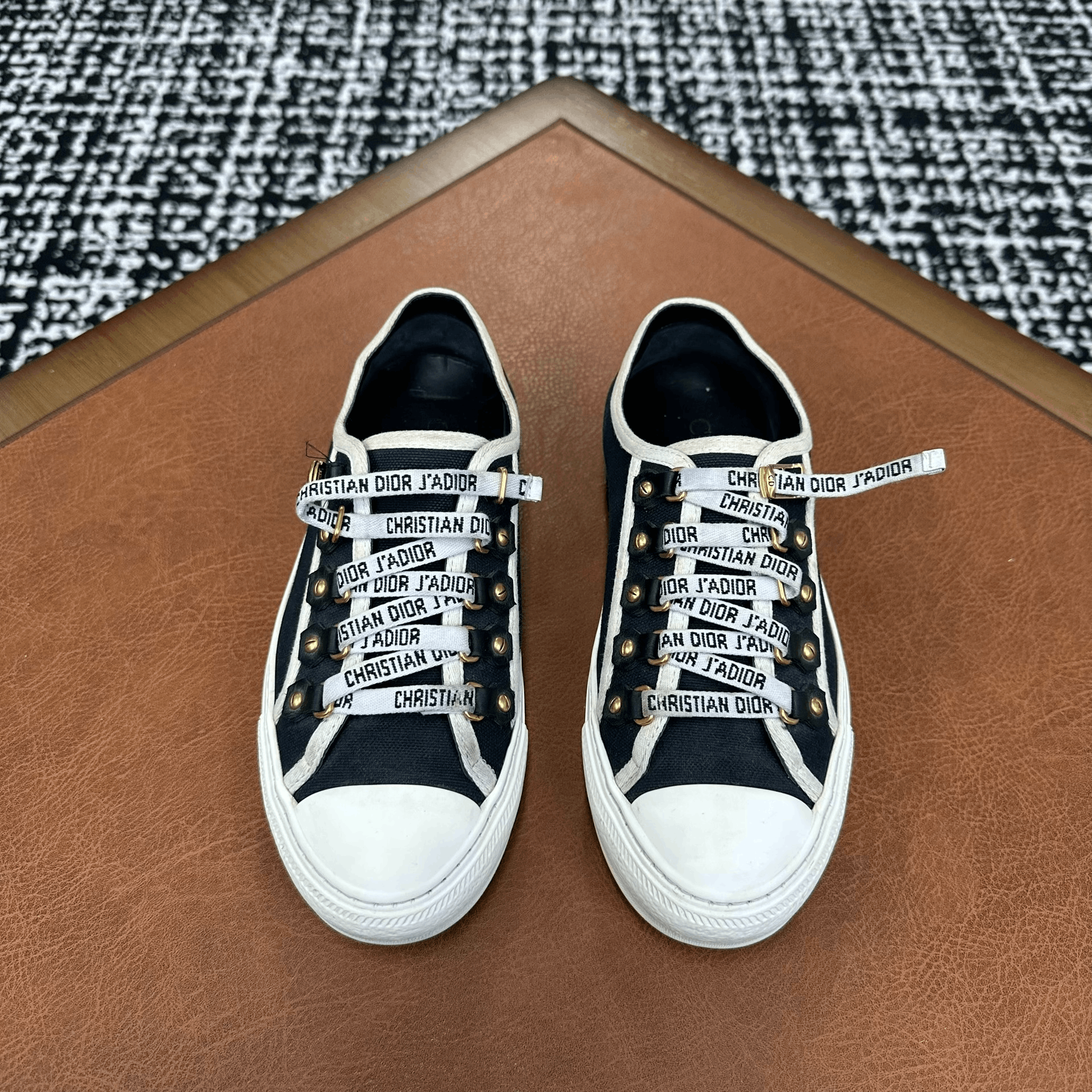 Dior Dior Black Lowtop Sneakers it_35-5 Women Size US 5.5 / IT 35.5 - 2 Thumbnail