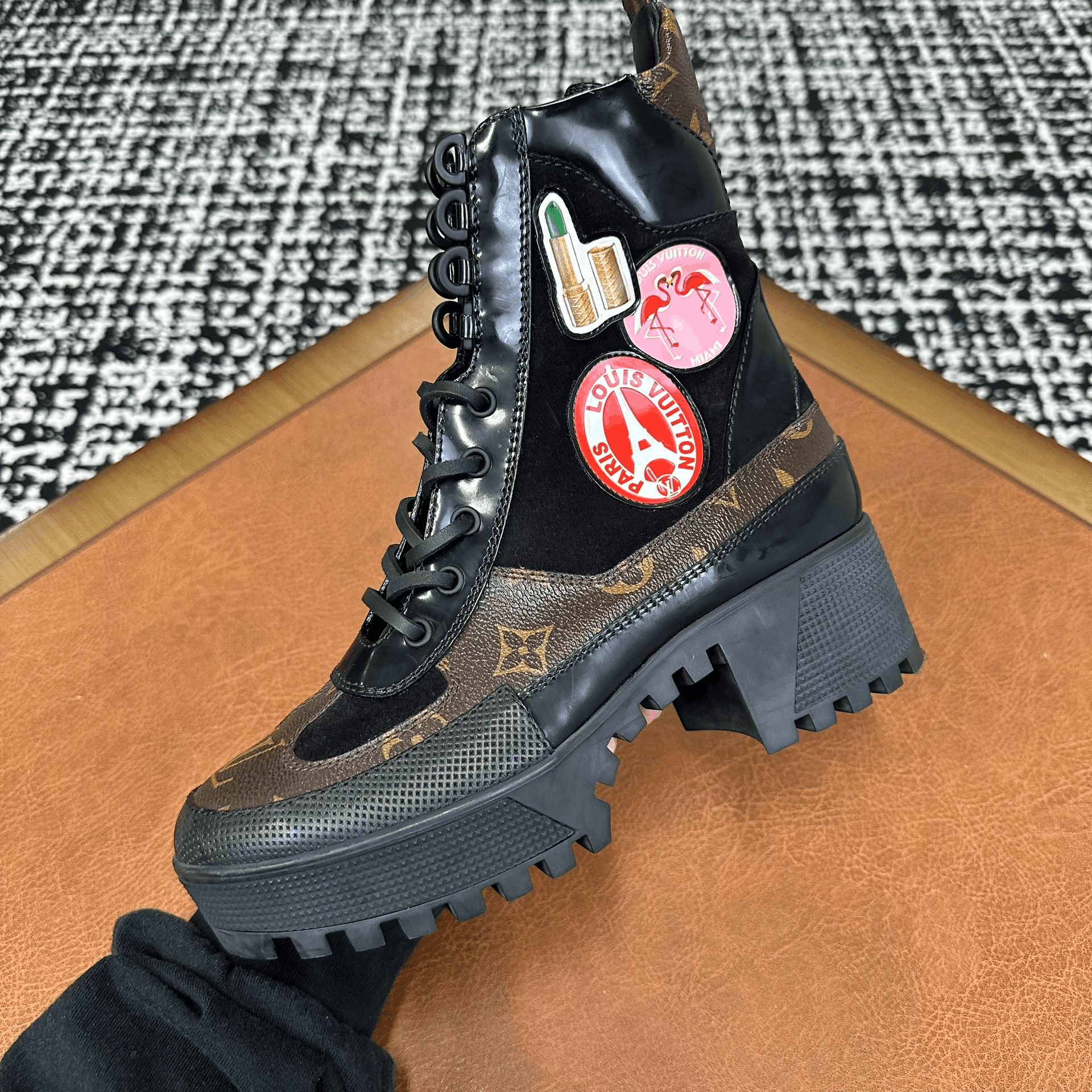 Louis Vuitton Louis Vuitton Brown Boots it_36-5 Women Size US 6.5 / IT 36.5 - 4 Thumbnail