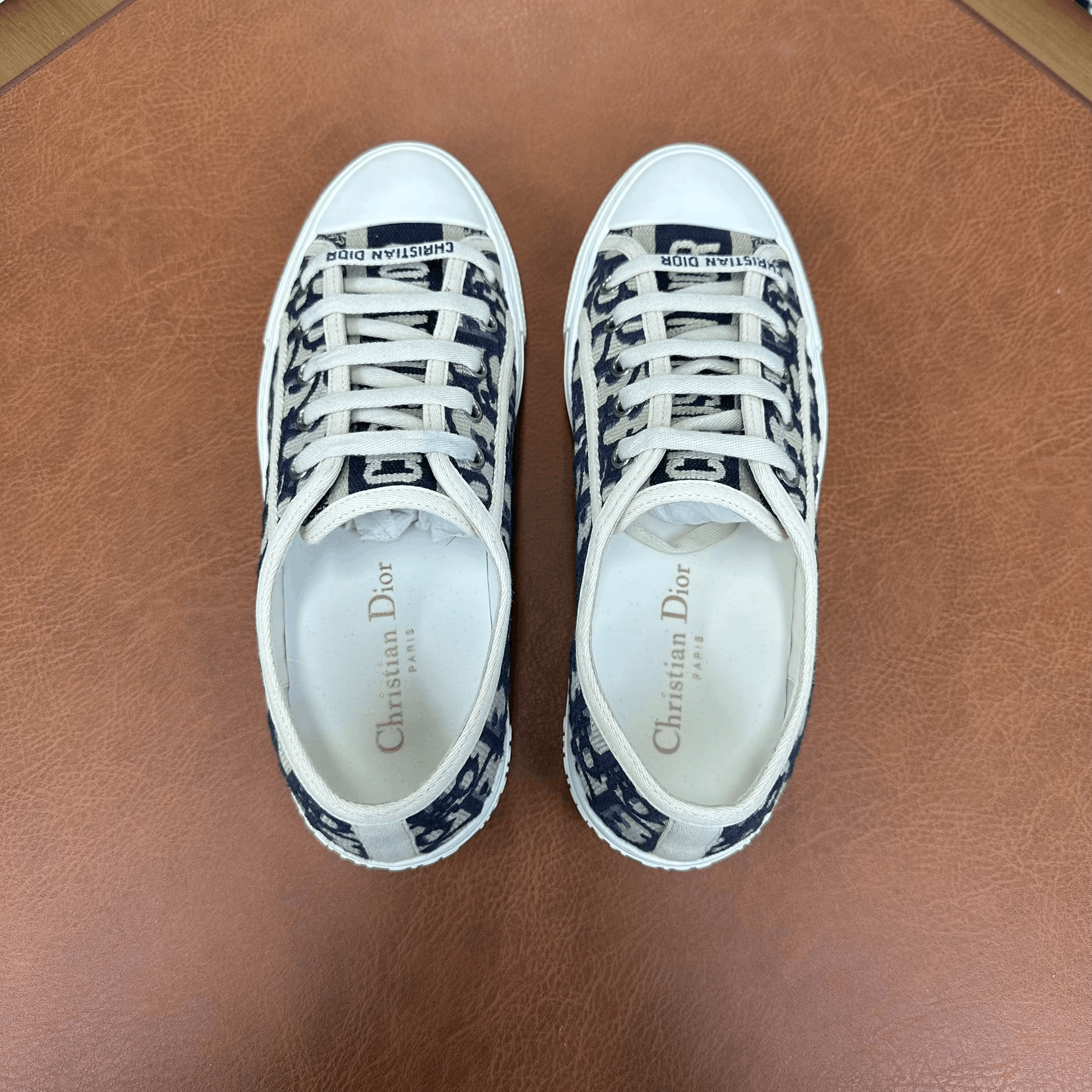 Dior Dior Blue Lowtop Sneakers it_36-5 Women Size US 6.5 / IT 36.5 - 3 Thumbnail